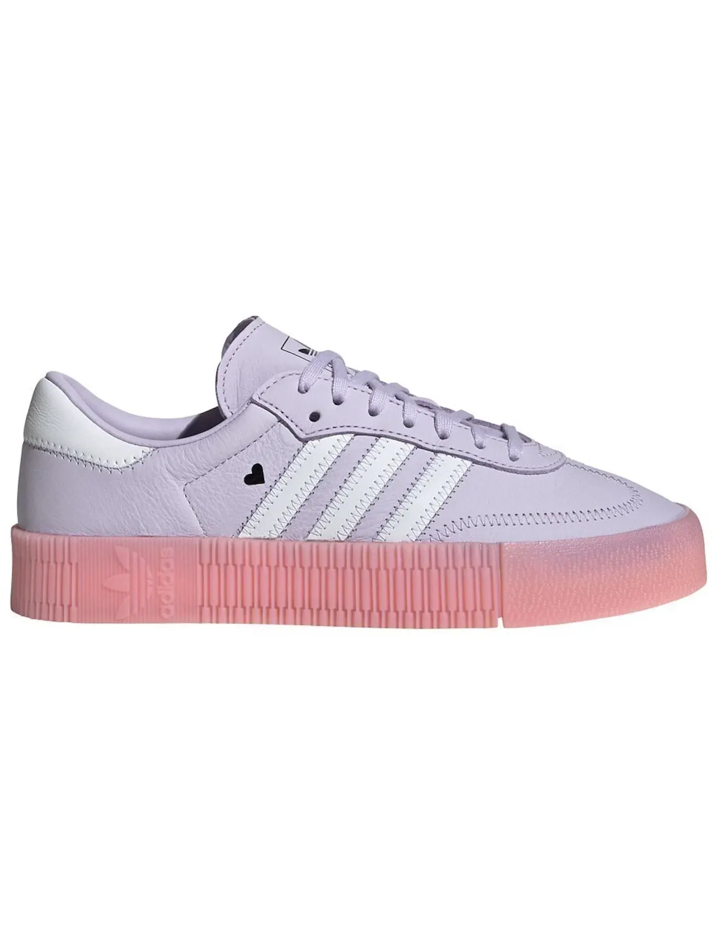 Женские кроссовки с принтом Adidas Sambarose — изображение 1 из 1, фиолетовый/белый/розовый