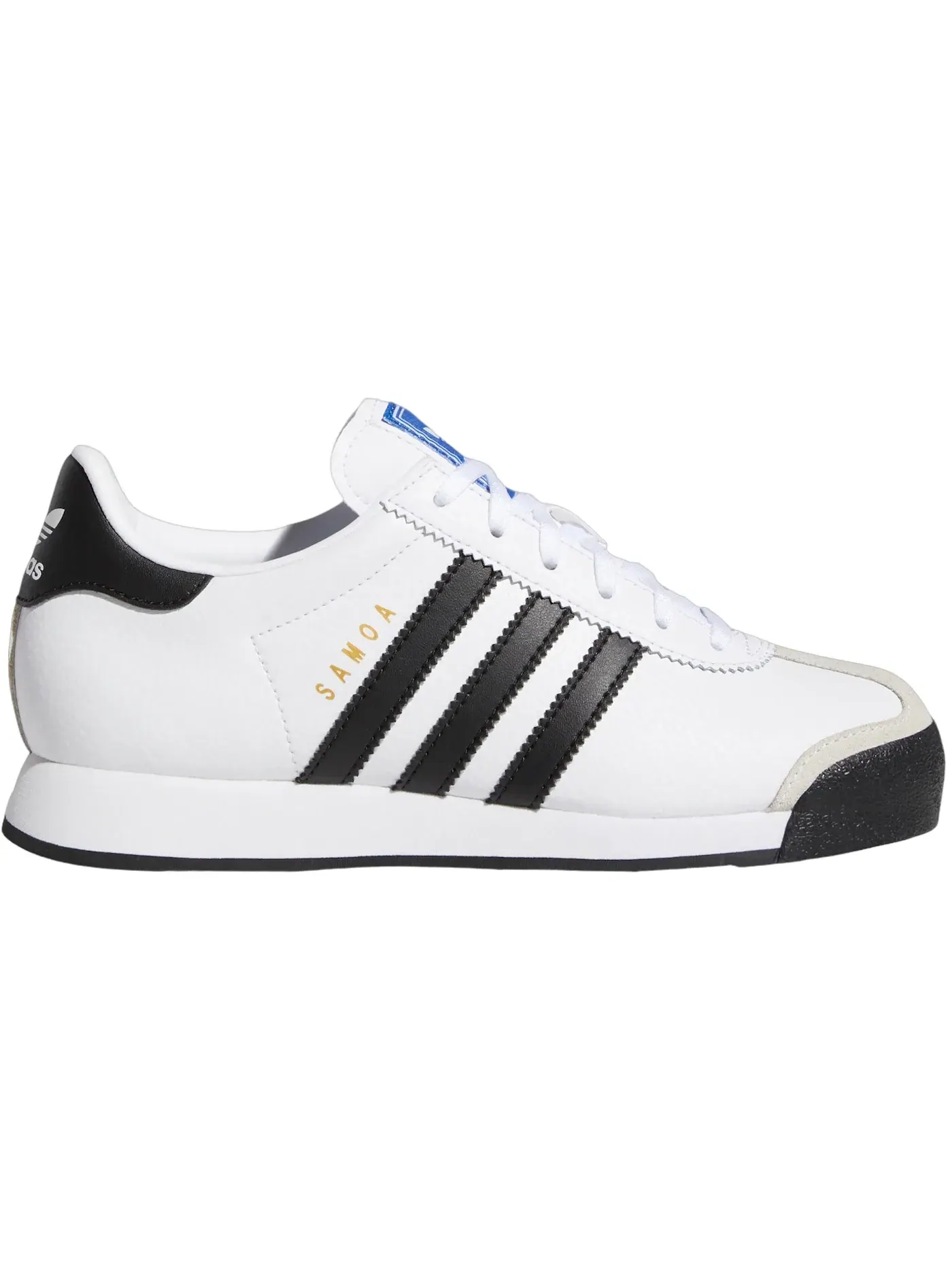 Детские кроссовки Lifestyle Adidas Samoa — изображение 1 из 1, белый/черный/белый