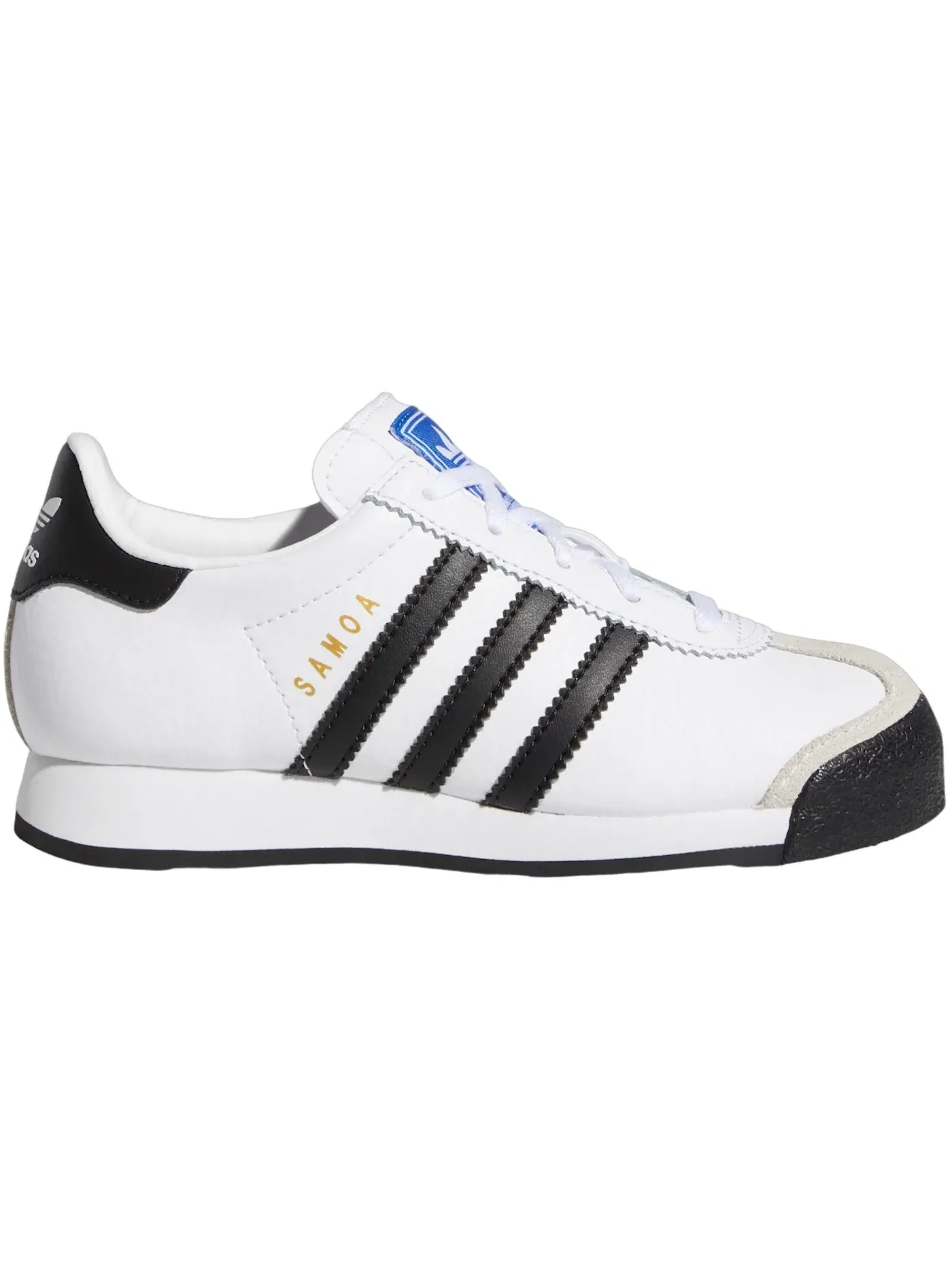 Детские кроссовки Lifestyle Adidas Samoa — изображение 1 из 1, белый/черный/белый
