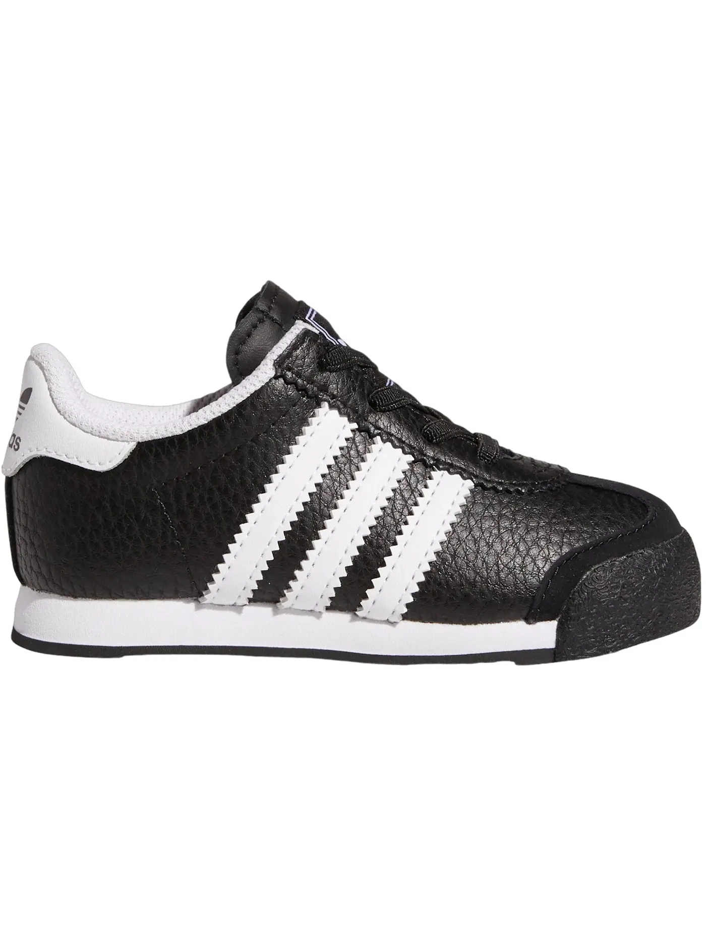 Детские кроссовки Lifestyle с замшевым верхом Adidas Samoa — изображение 1 из 1, черный/белый/черный