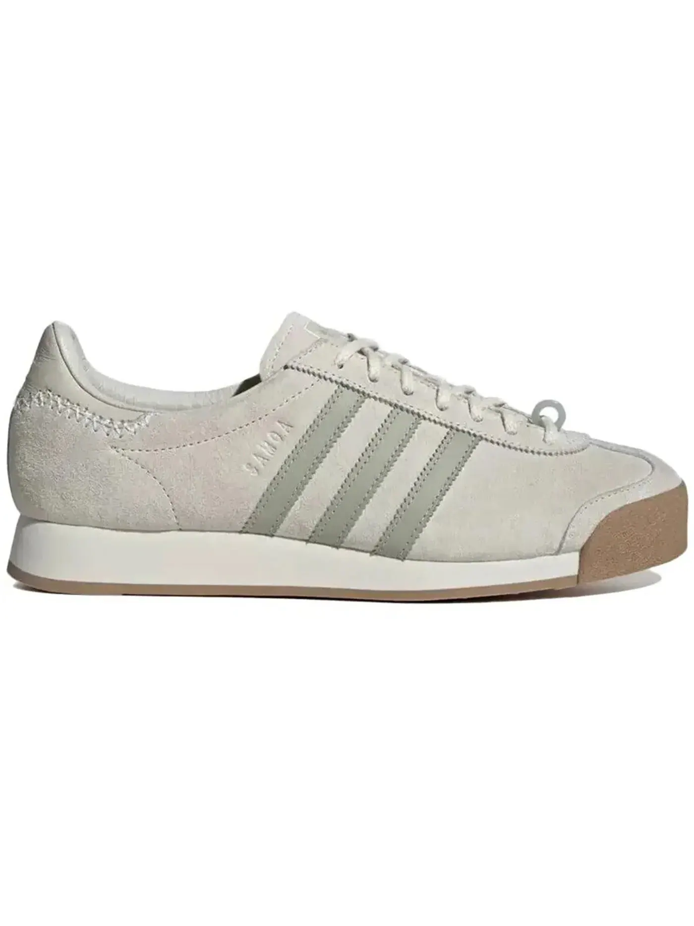 Мужские кроссовки Lifestyle Adidas Samoa — изображение 1 из 1, белый/зеленый/белый