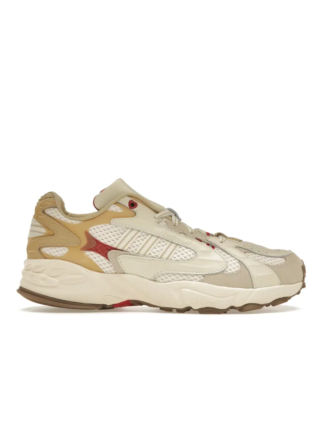 Унисекс кроссовки Lifestyle Savage V4 Adidas — изображение 1 из 4, бежевый белый красный