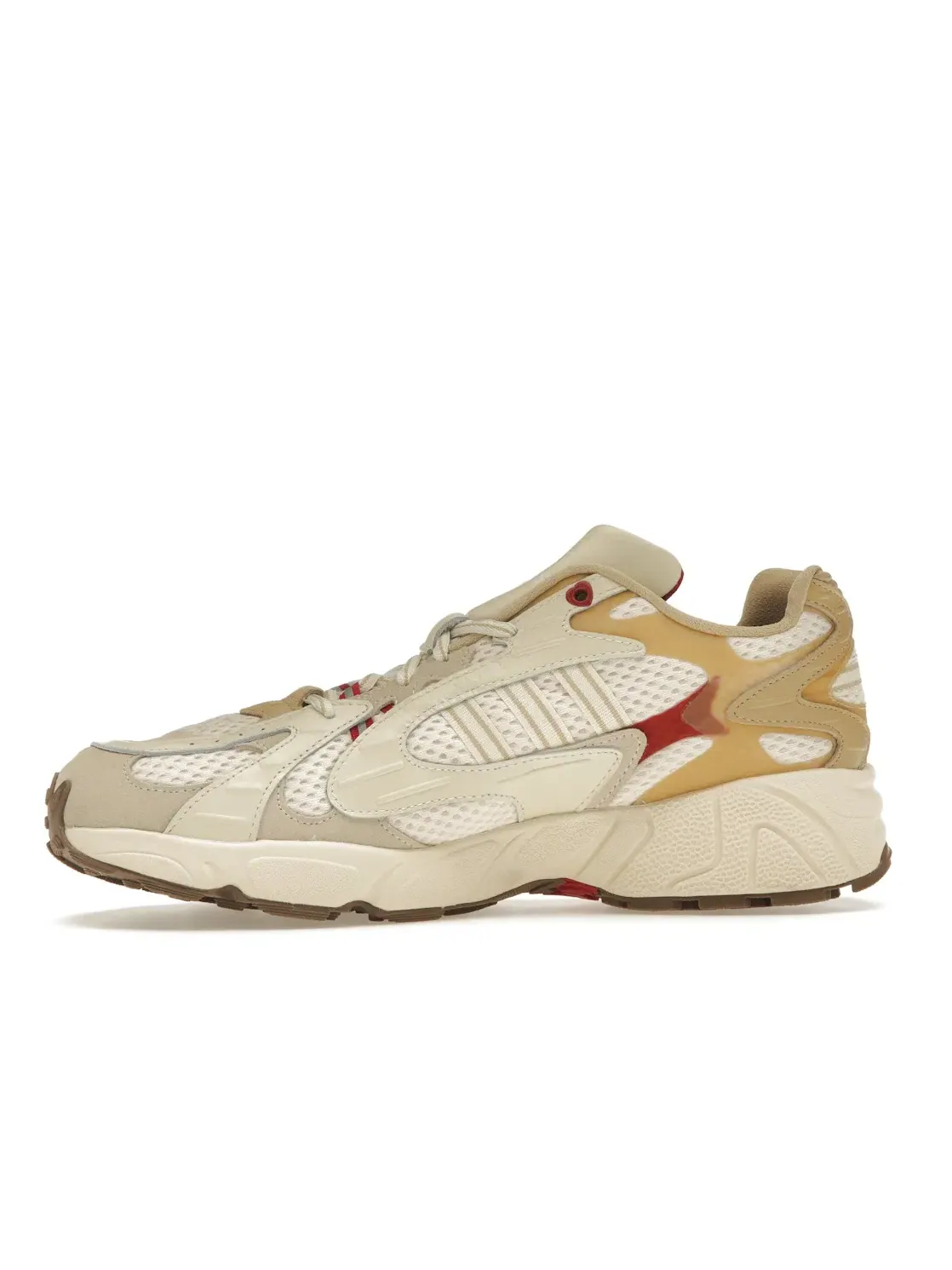 Унисекс кроссовки Lifestyle Savage V4 Adidas — изображение 3 из 4, бежевый белый красный