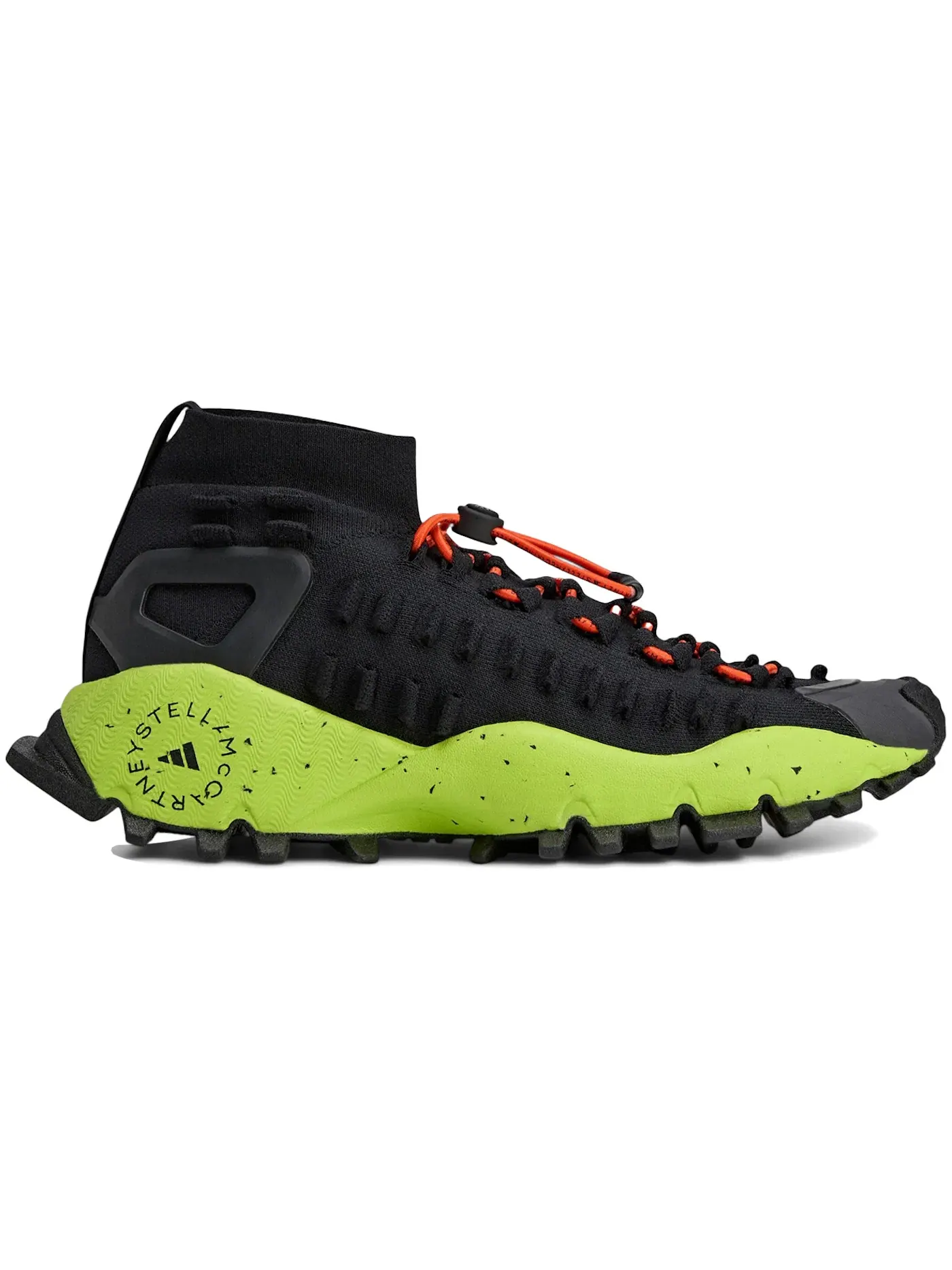 Мужские кроссовки Lifestyle Adidas Seeulater — изображение 1 из 1, черный/зеленый/оранжевый