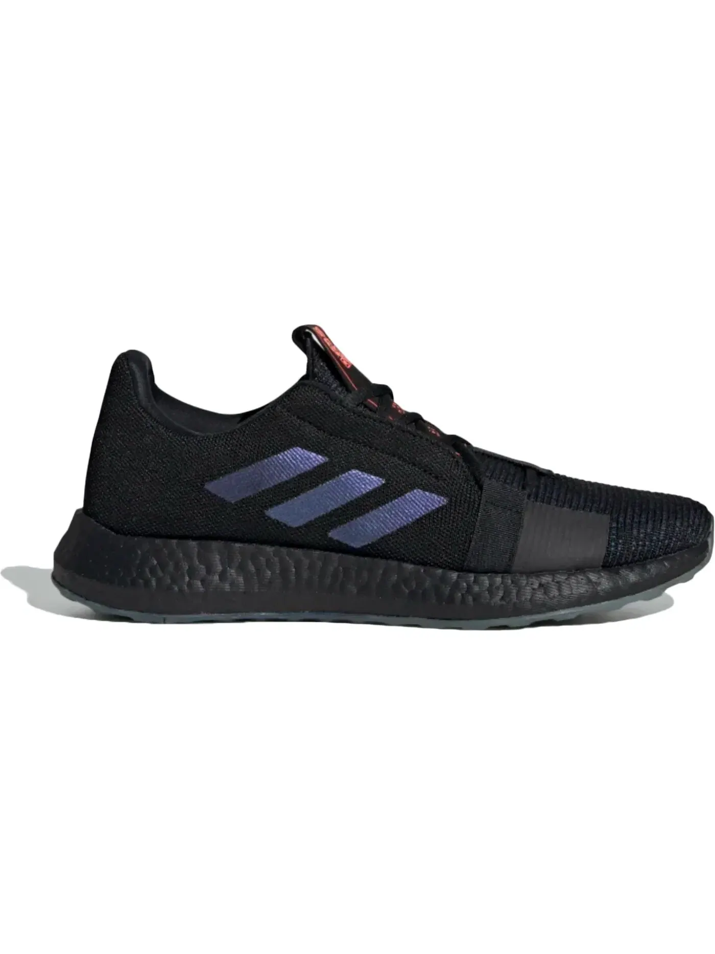 Мужские кроссовки для бега Adidas Senseboost Go — изображение 1 из 1, черный/синий фиолетовый
