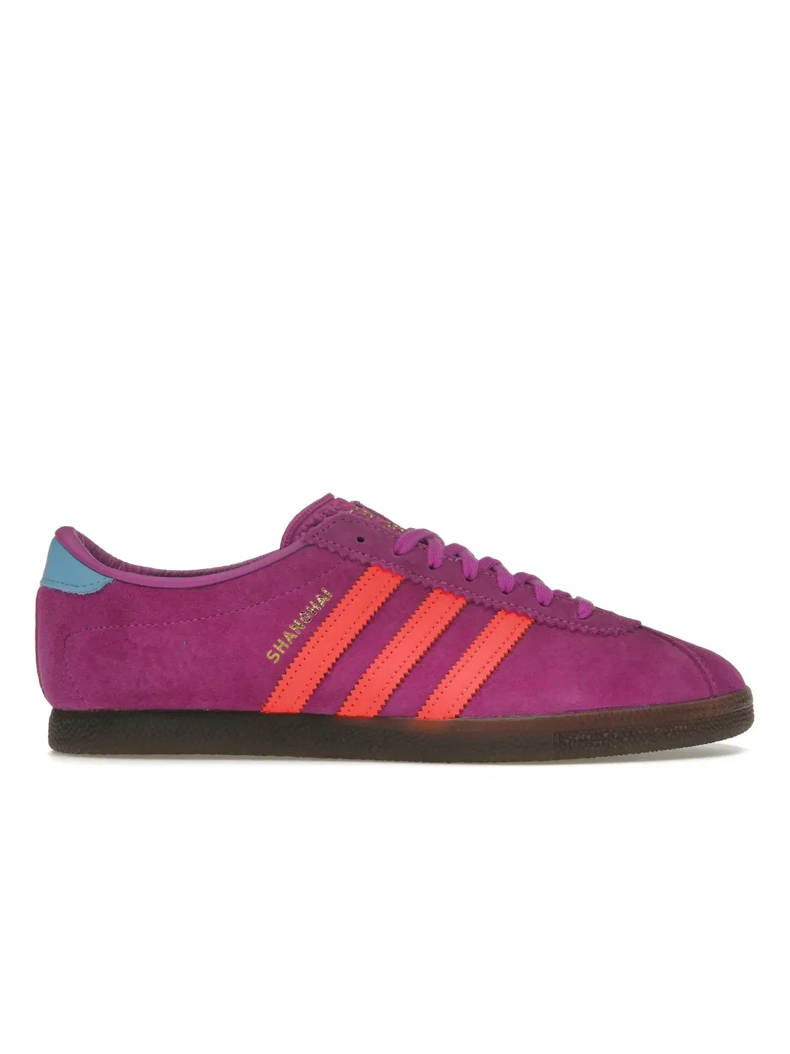 Мужские кроссовки Lifestyle Adidas Shanghai — изображение 1 из 4, фиолетовый/синий