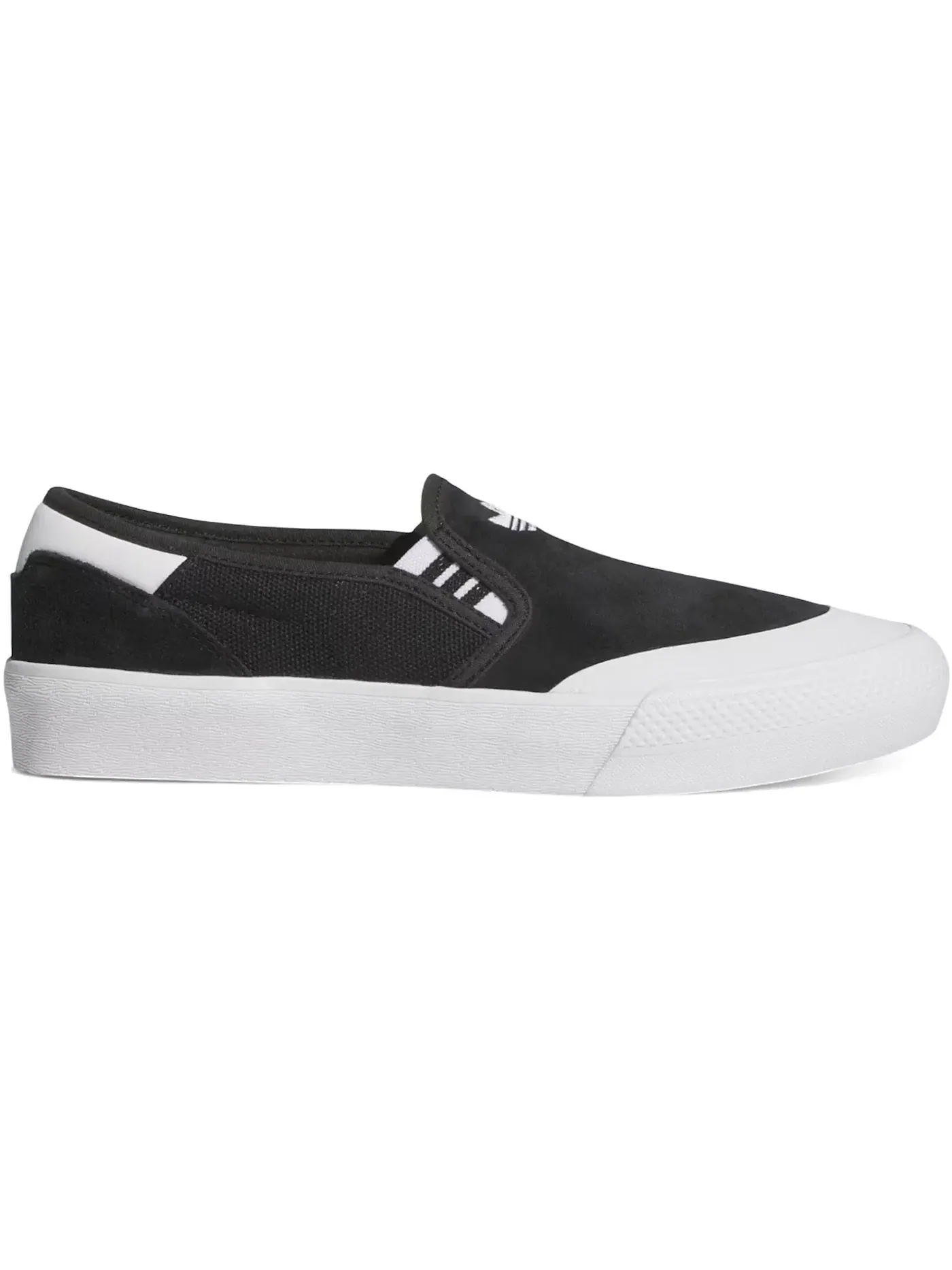 Мужские шлепанцы с логотипом Adidas Shmoofoil Slide Shoe — изображение 1 из 1, черный белый