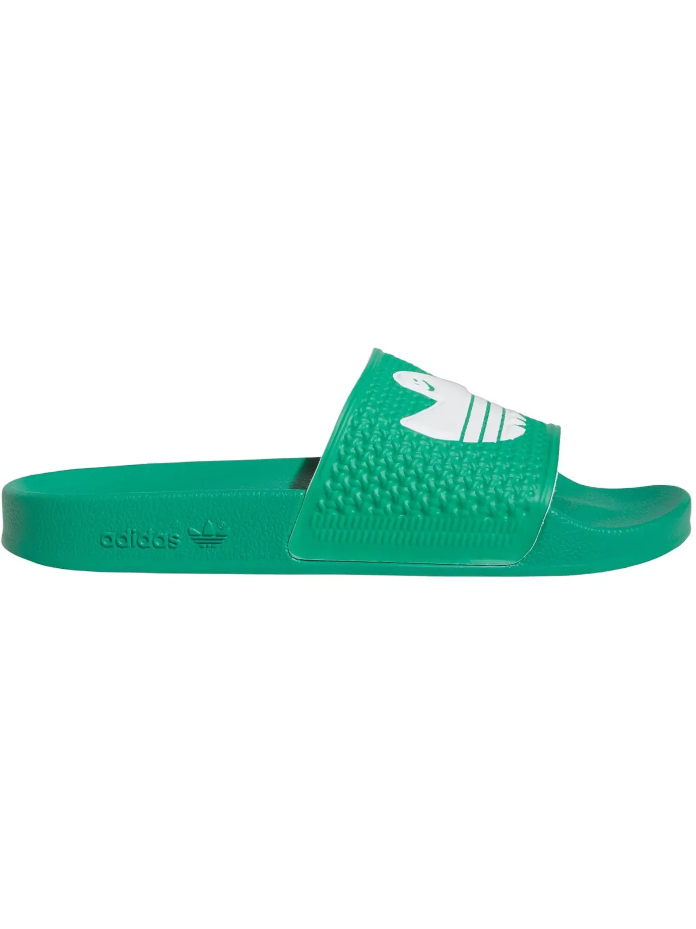 Мужские шлепанцы с ремешком Shmoofoil Slides Adidas — изображение 1 из 1, зеленый зеленый белый