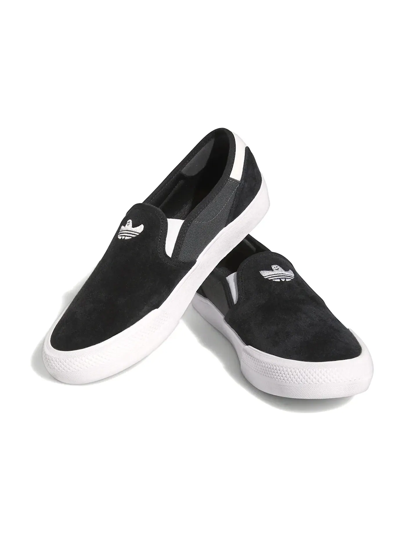 Мужские кроссовки без шнурков Adidas Shmoofoil Slip-On — изображение 2 из 3, черный/серый/белый
