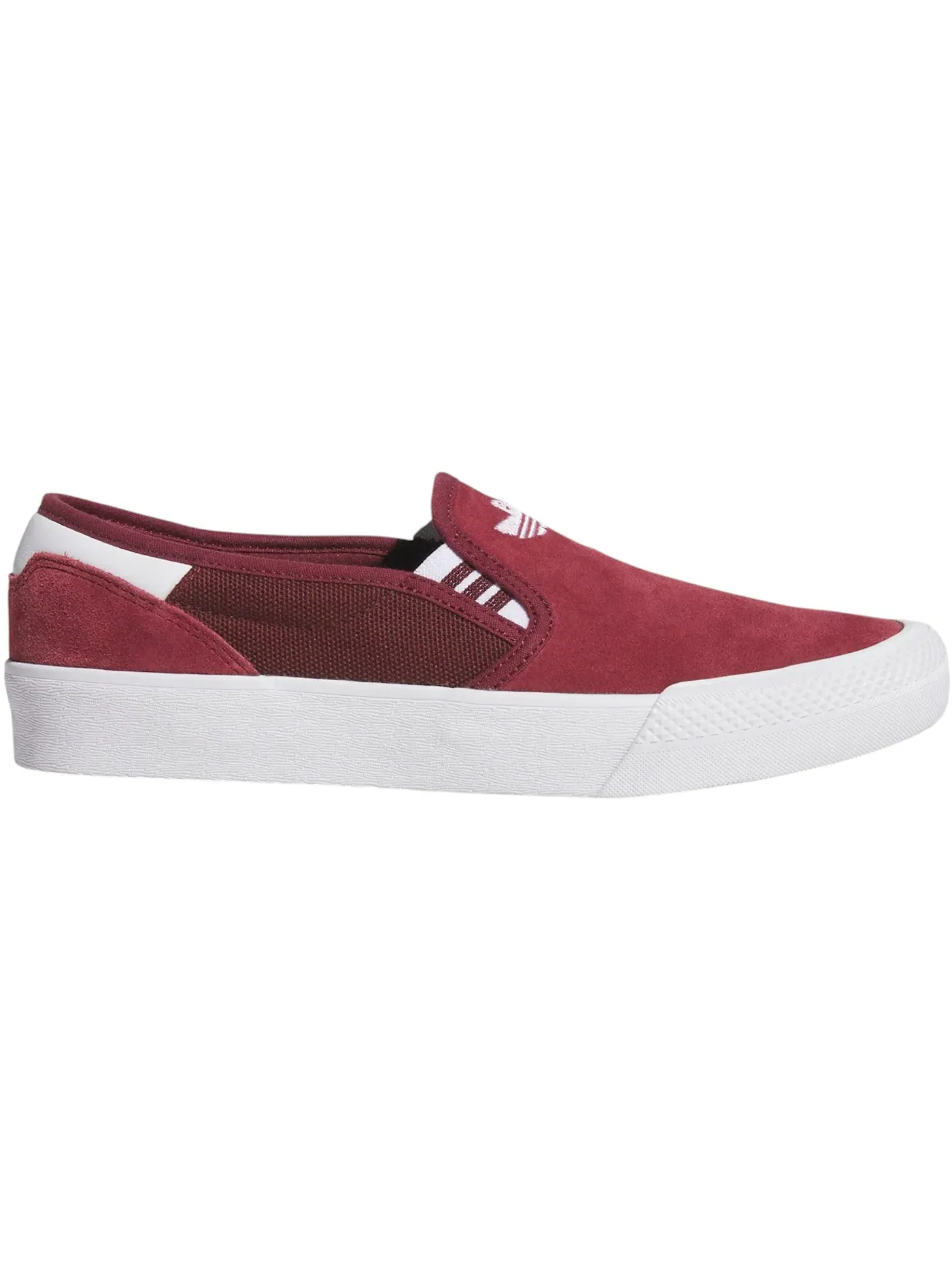 Мужские кроссовки повседневные Adidas Shmoofoil Slip-On — изображение 1 из 1, красный/белый
