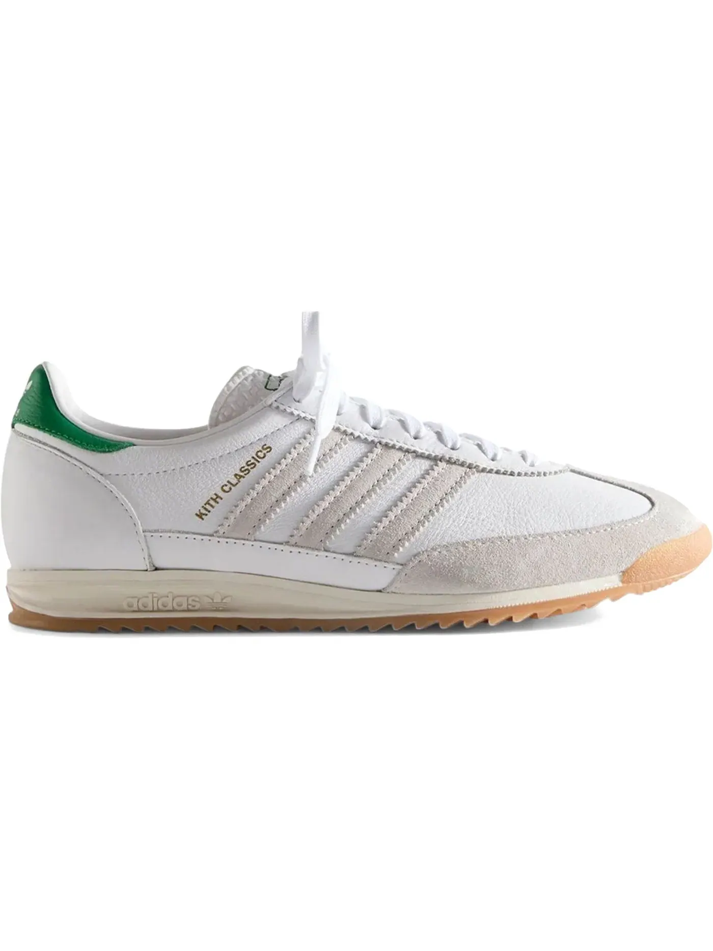 Мужские кроссовки Lifestyle Adidas SL 72 Kith Classics — изображение 1 из 1, белый/зеленый