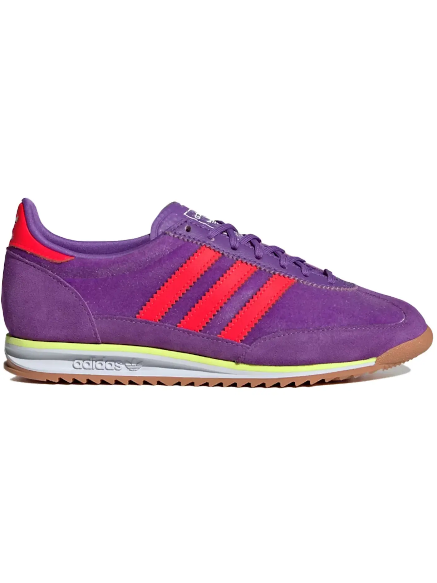 Женские кроссовки lifestyle Adidas SL 72 OG — изображение 1 из 1, фиолетовый/красный/белый