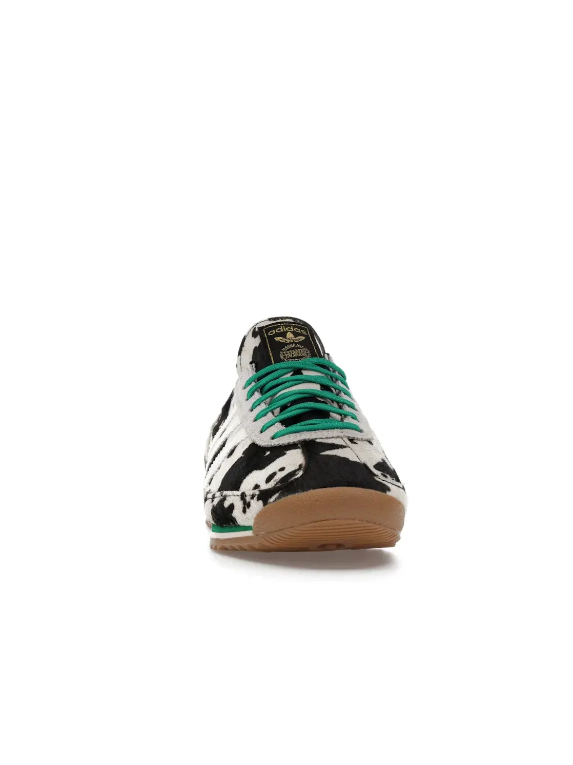 Женские кроссовки Lifestyle с принтом Adidas SL 72 OG — изображение 2 из 4, черный/белый/зеленый