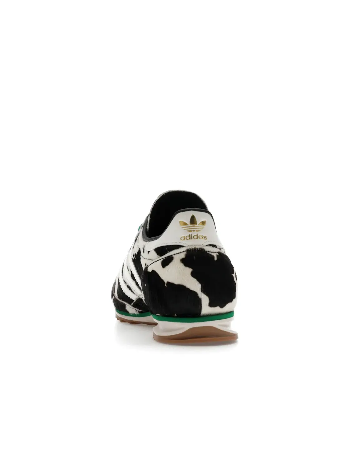 Женские кроссовки Lifestyle с принтом Adidas SL 72 OG — изображение 4 из 4, черный/белый/зеленый