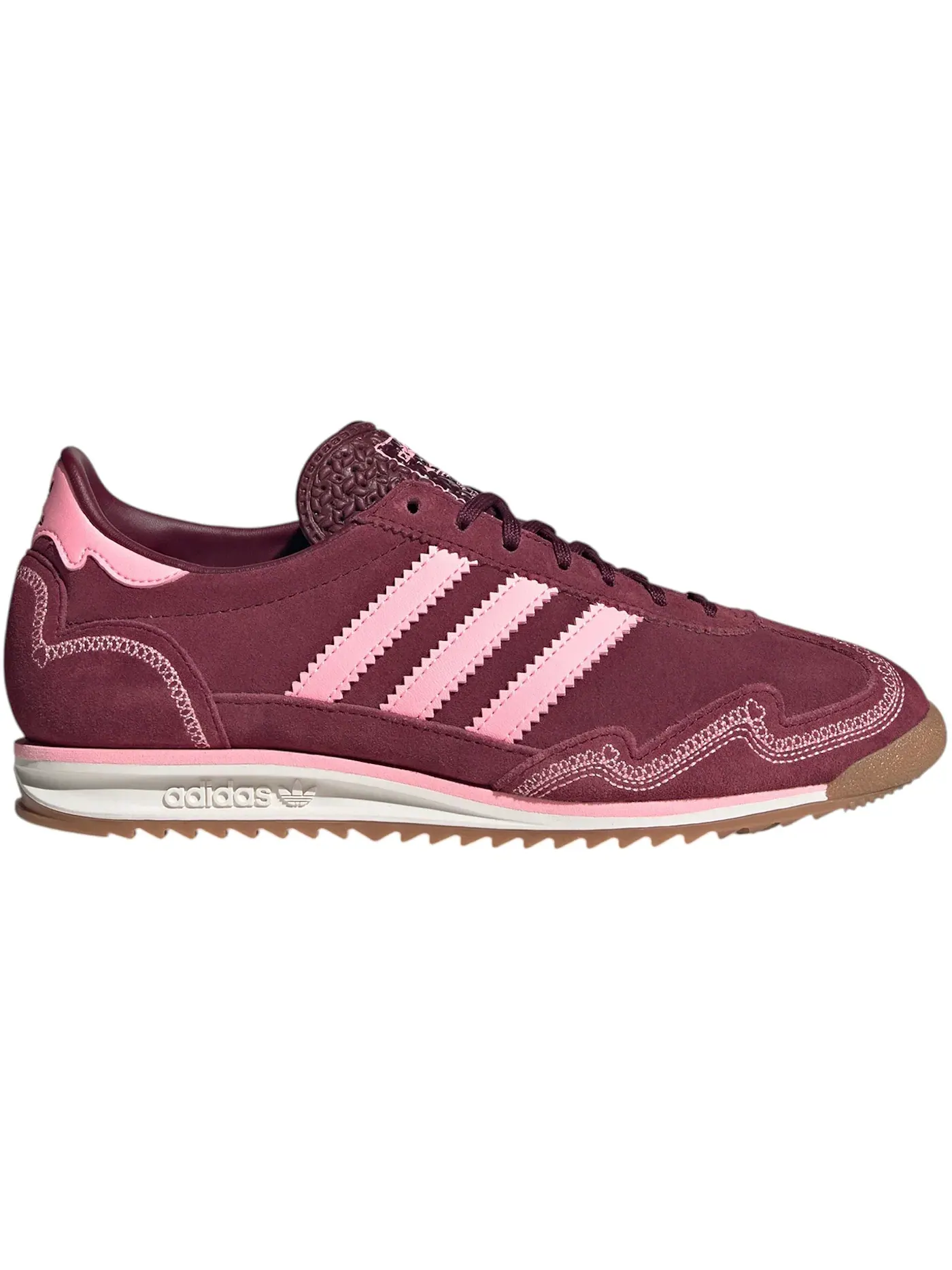 Женские кроссовки Lifestyle Adidas SL 72 OG — изображение 1 из 1, розовый/красный/розовый