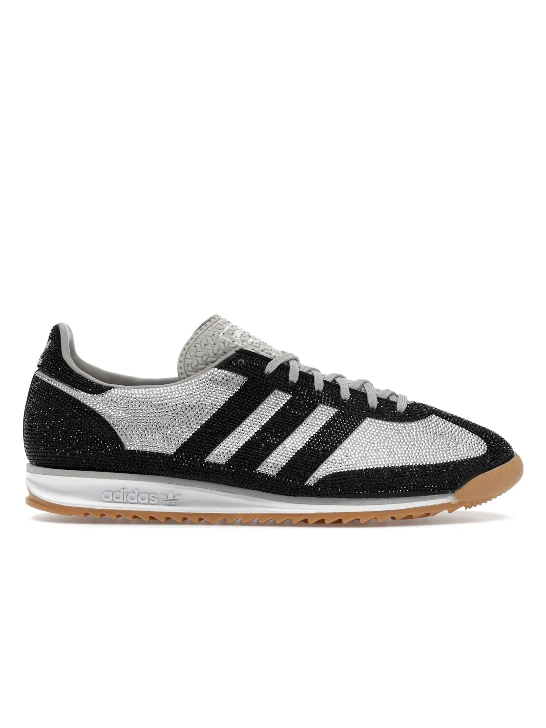Женские кроссовки Lifestyle с пайетками Adidas SL 72 OG — изображение 1 из 4, серый черный белый