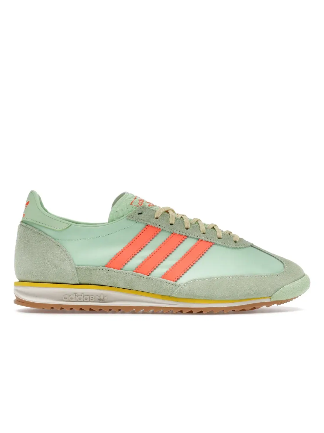 Женские кроссовки Lifestyle Adidas SL 72 OG — изображение 1 из 4, зеленый/оранжевый/белый
