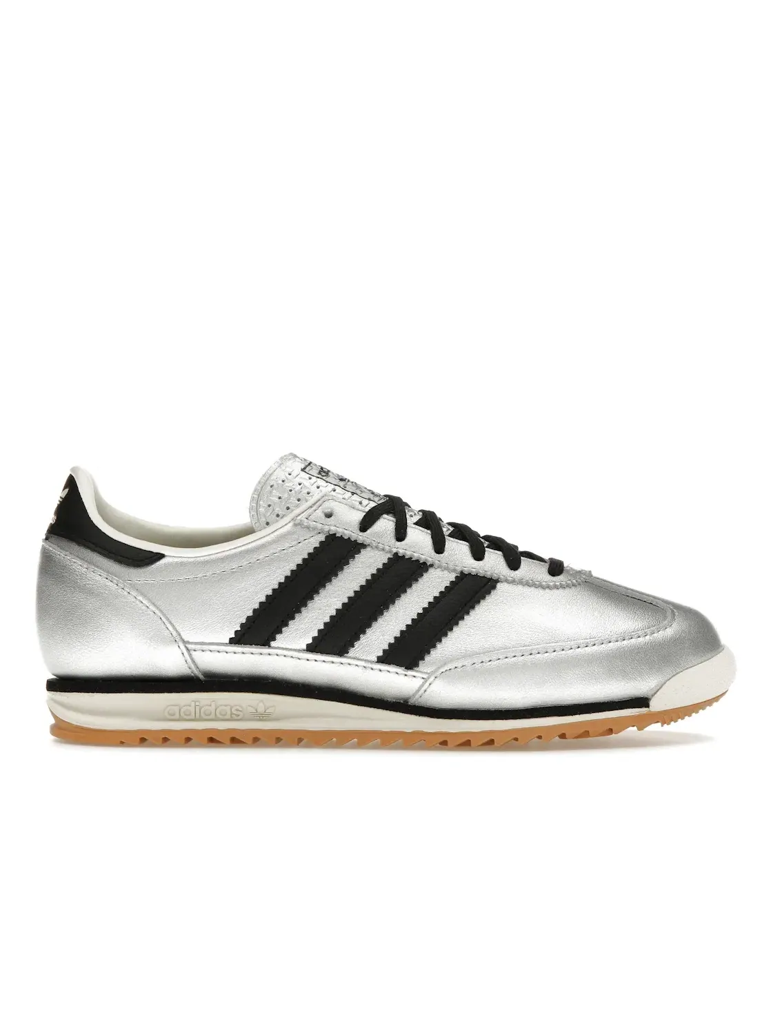 Женские кроссовки с серебристым верхом Adidas SL 72 OG — изображение 1 из 4