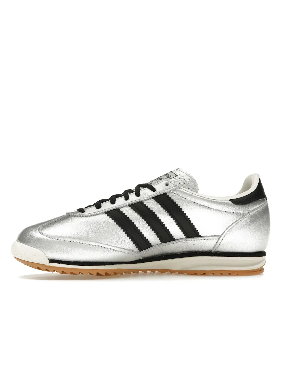 Женские кроссовки с серебристым верхом Adidas SL 72 OG — изображение 3 из 4