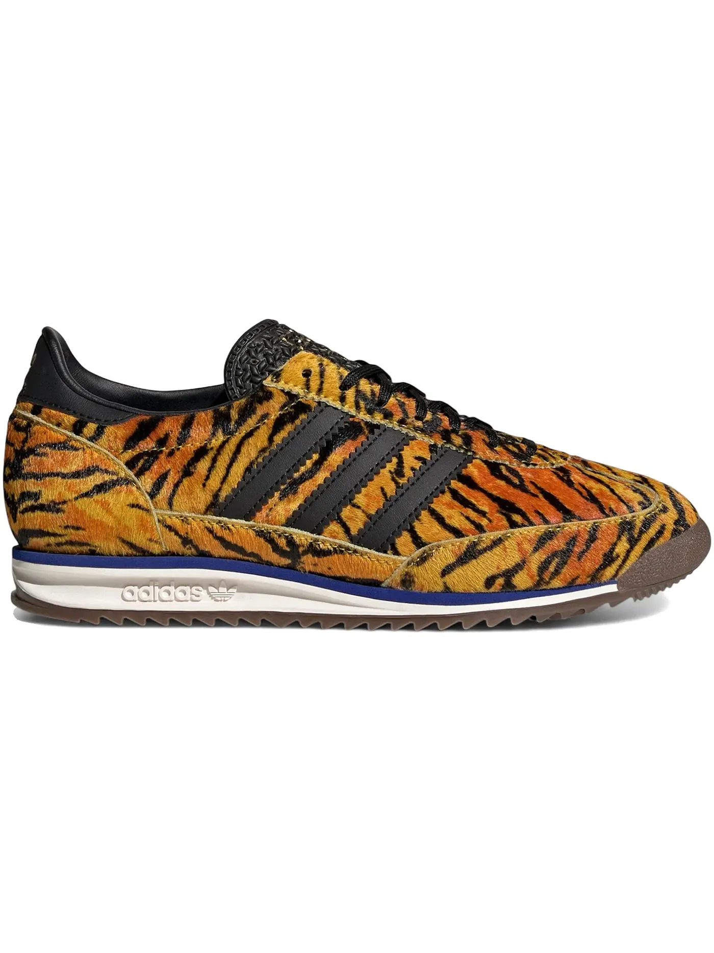 Женские кроссовки с ретро-дизайном Adidas SL 72 OG — изображение 1 из 1, желтый/черный/синий
