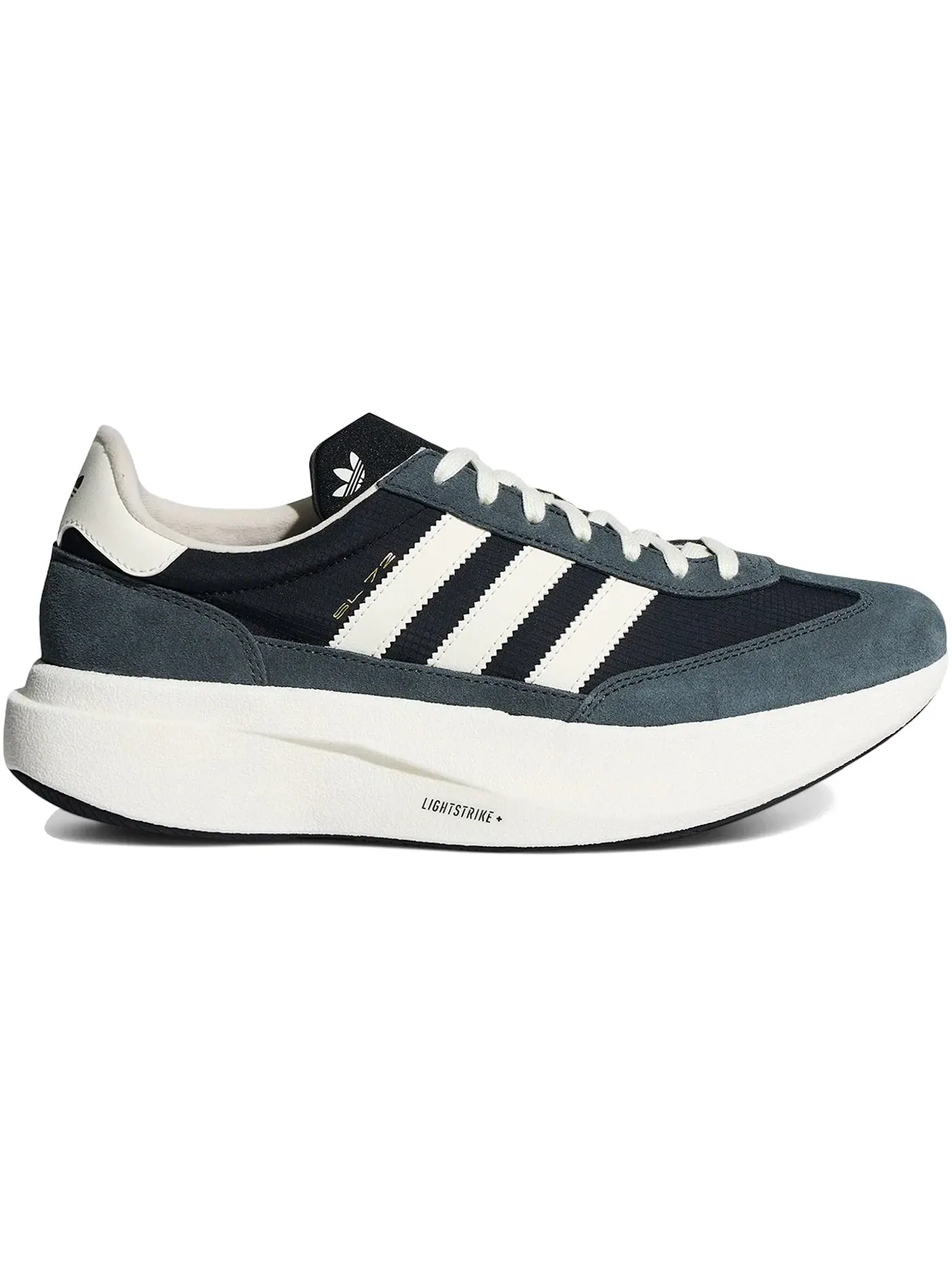 Мужские кроссовки lifestyle с ретро-дизайном Adidas SL 72 Pro — изображение 1 из 1, черный белый серый