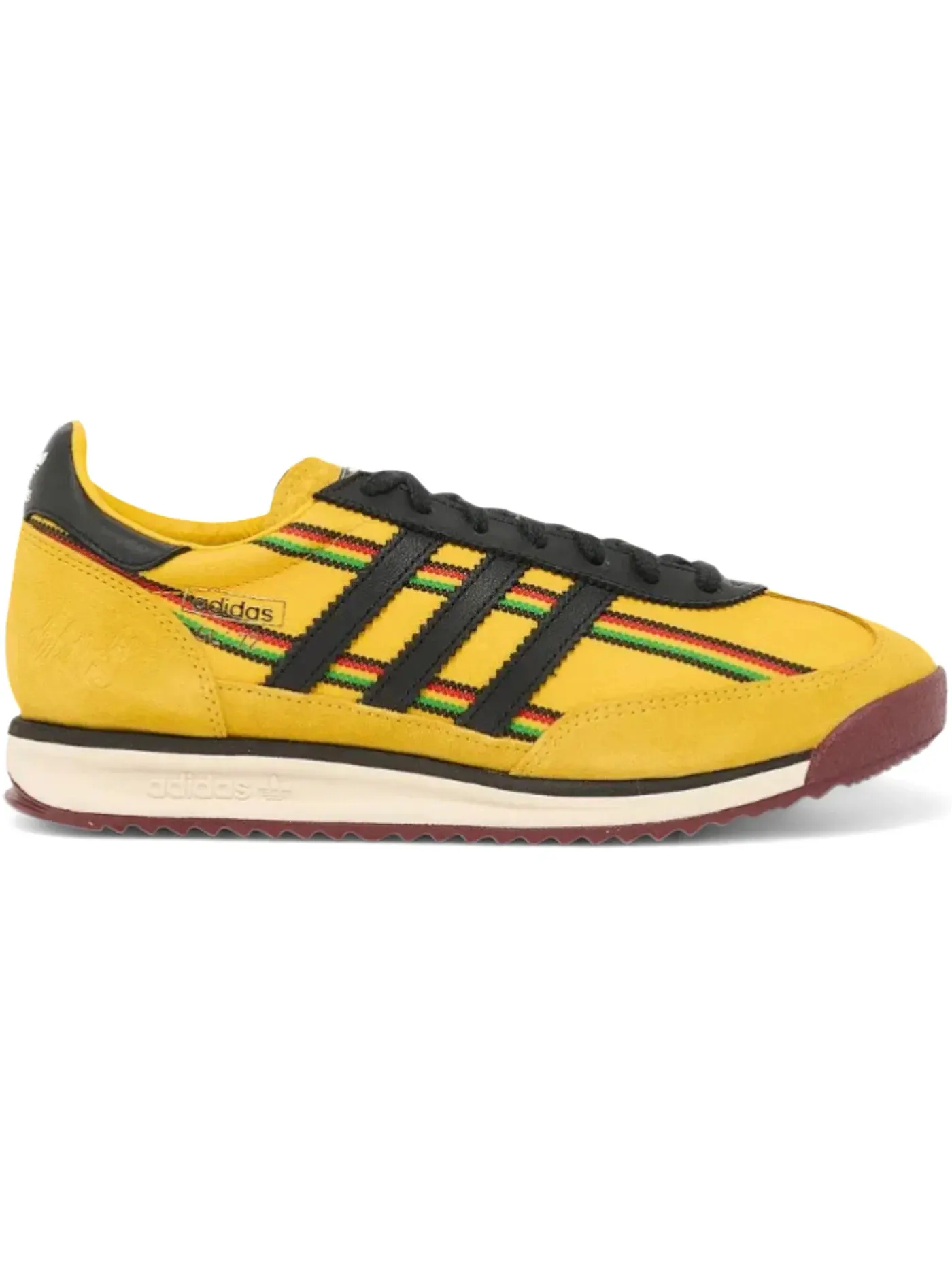 Мужские кроссовки Lifestyle Adidas SL 72 RS — изображение 1 из 1, золотистый/черный/мульти