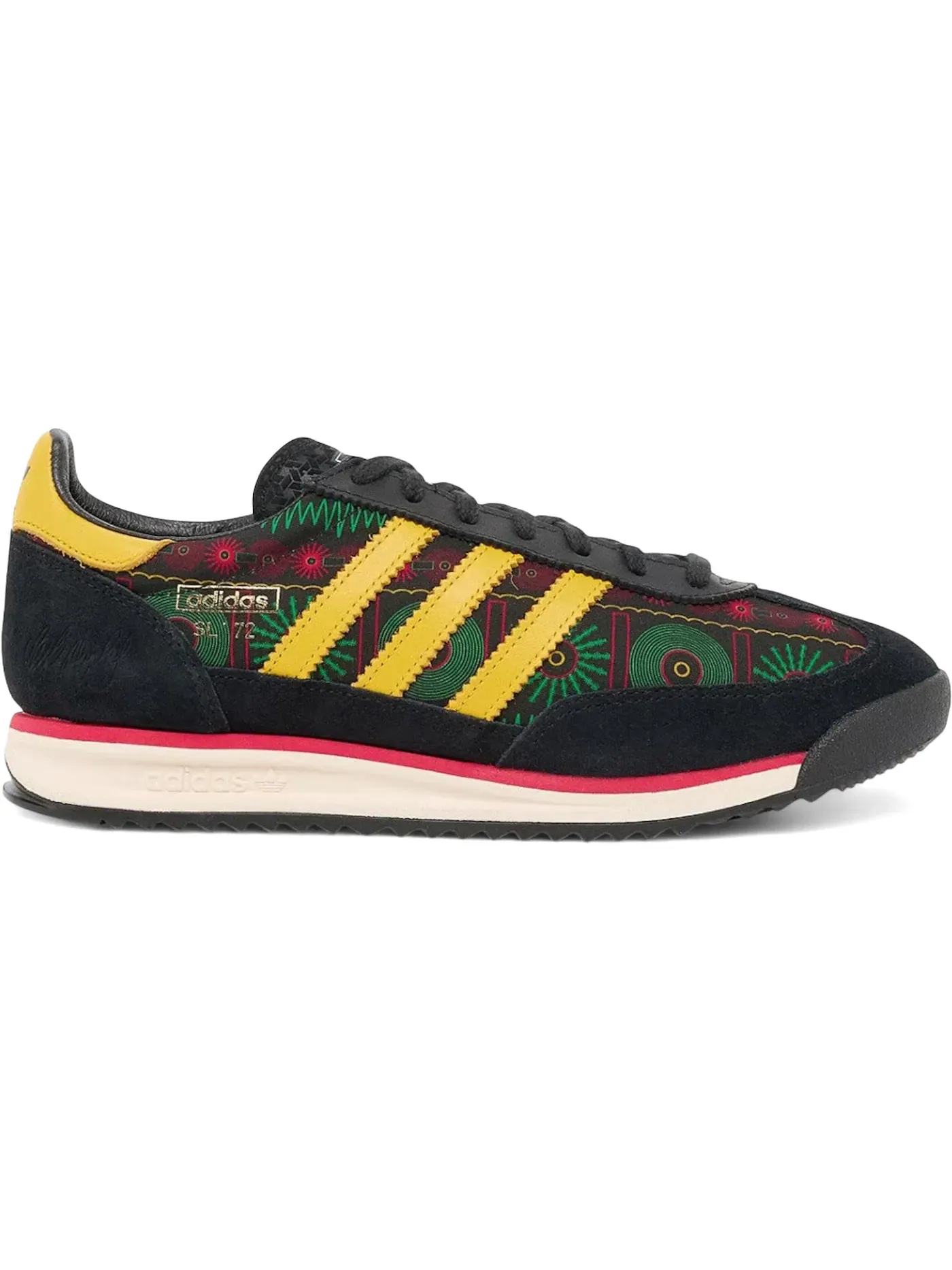 Мужские кроссовки Lifestyle Adidas SL 72 RS — изображение 1 из 1, черный/золотистый