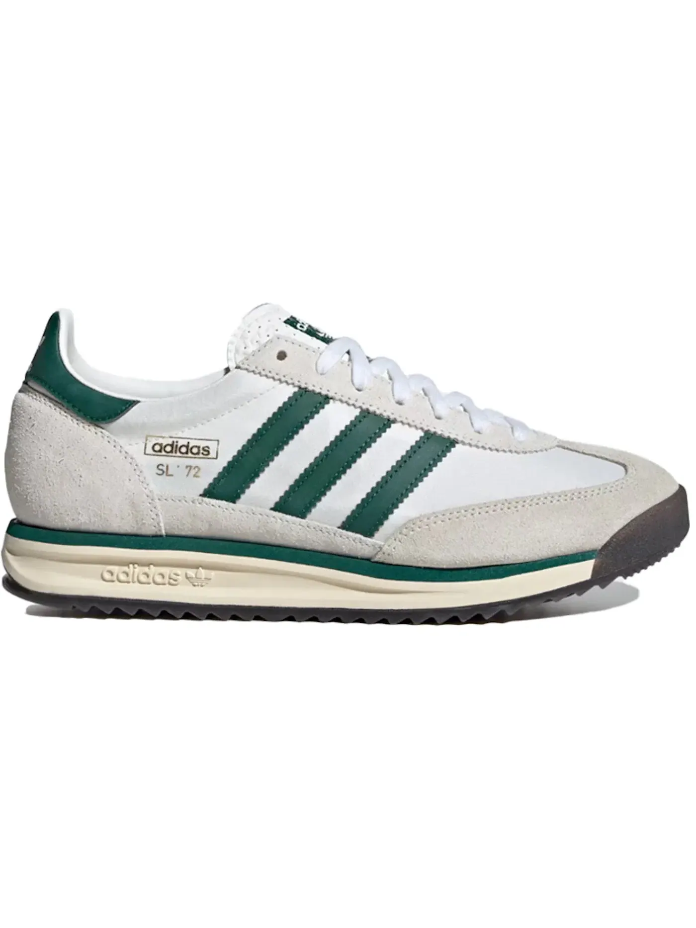 Мужские кроссовки Lifestyle Adidas SL 72 RS — изображение 1 из 1, белый/зеленый