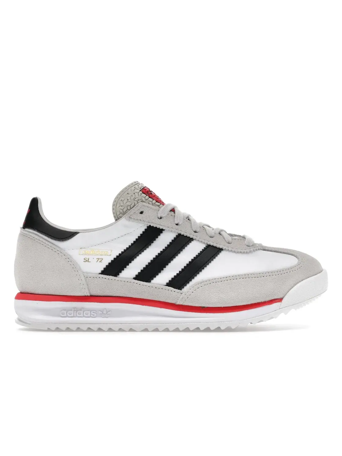 Мужские кроссовки в стиле ретро Adidas SL 72 RS — изображение 1 из 4, белый/черный/серый