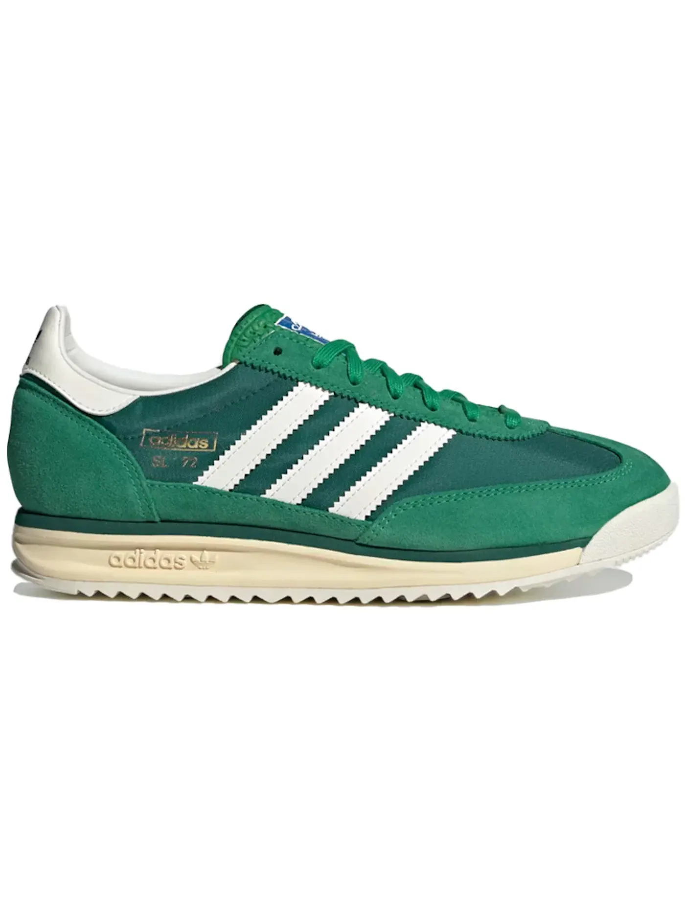 Мужские кроссовки lifestyle Adidas SL 72 RS — изображение 1 из 1, зеленый/белый/зеленый
