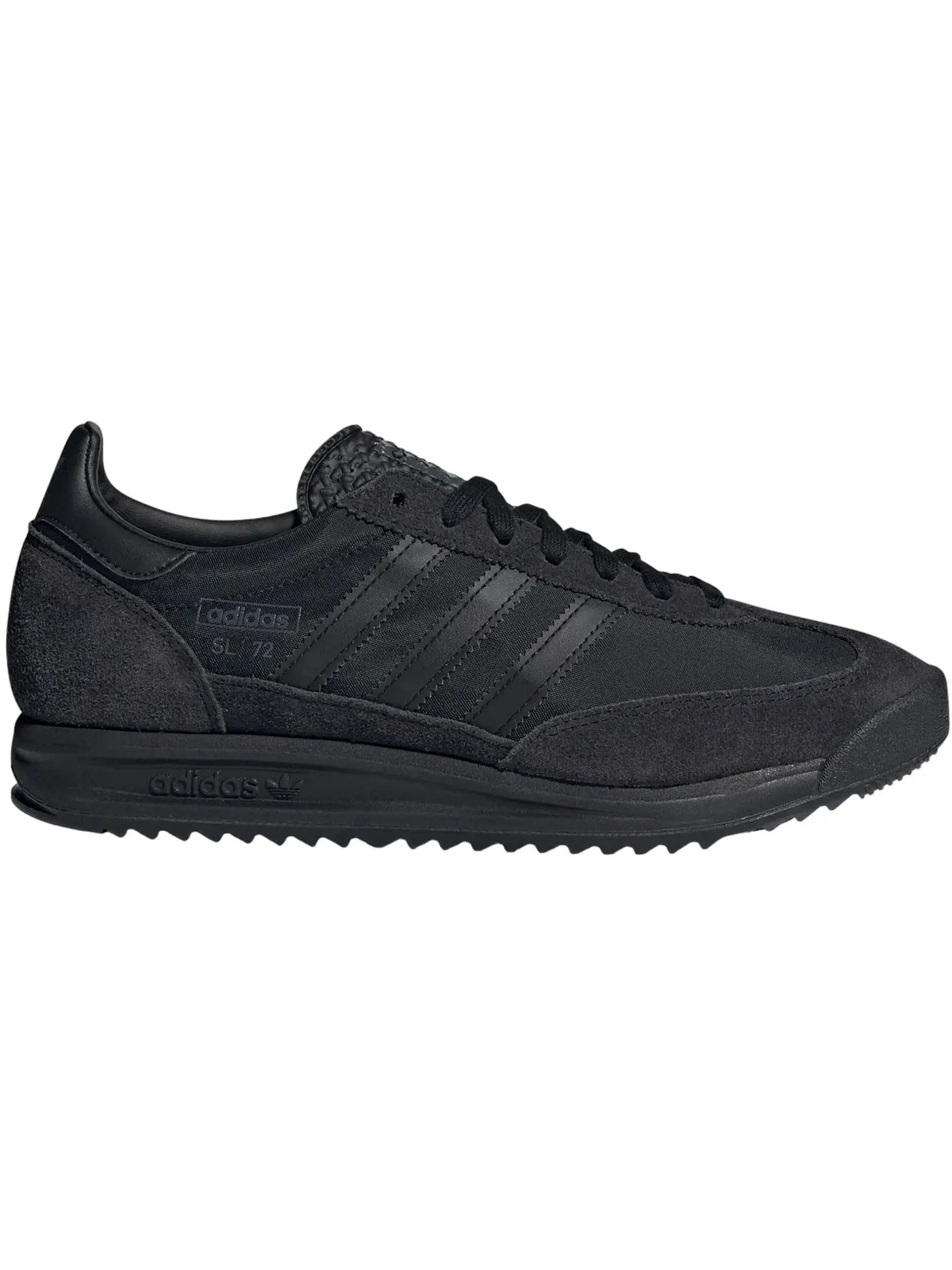 Мужские кроссовки Lifestyle Adidas SL 72 RS — изображение 1 из 1, черный/черный
