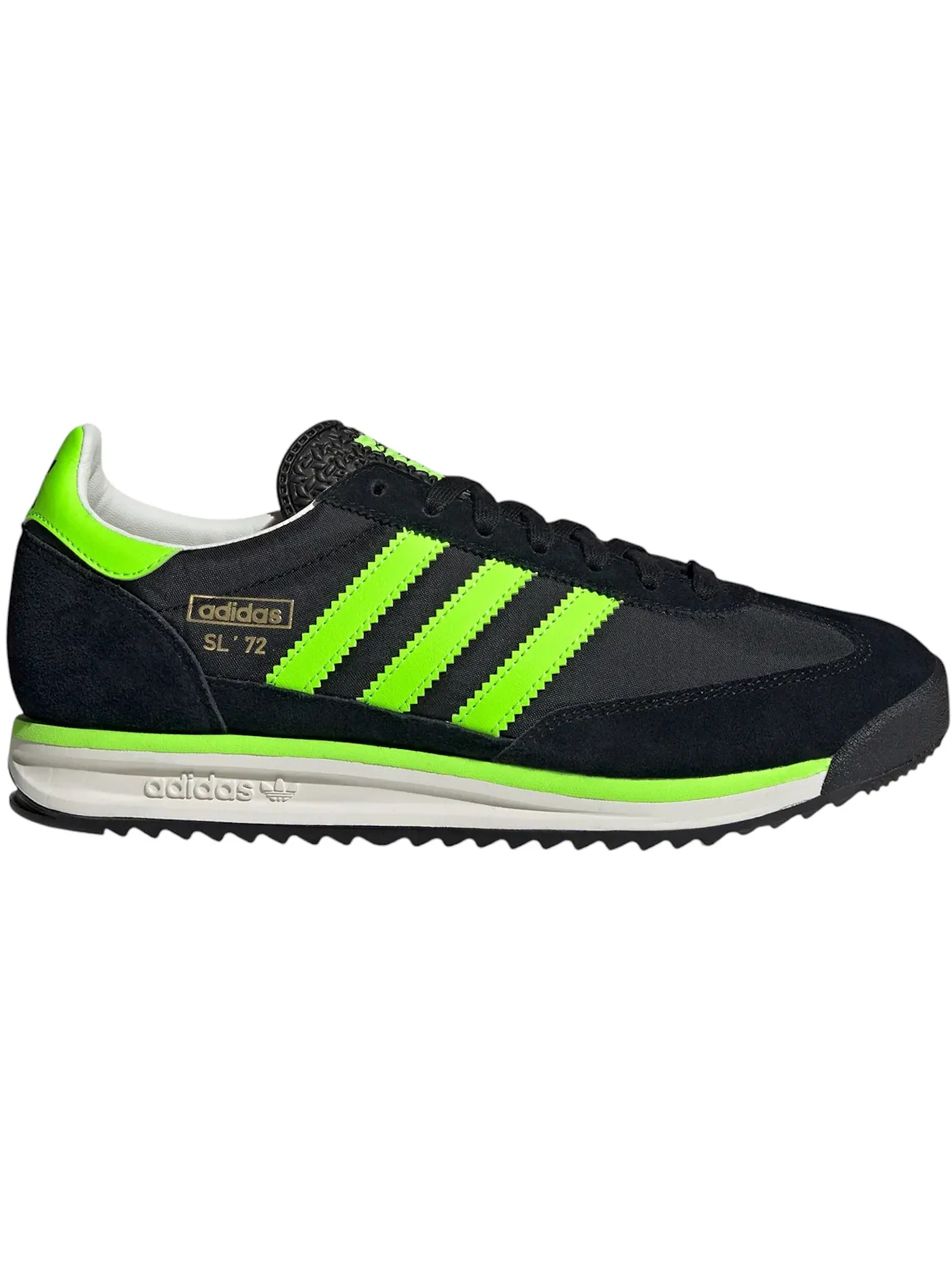 Мужские кроссовки Lifestyle Adidas SL 72 RS — изображение 1 из 1, черный/зеленый/белый