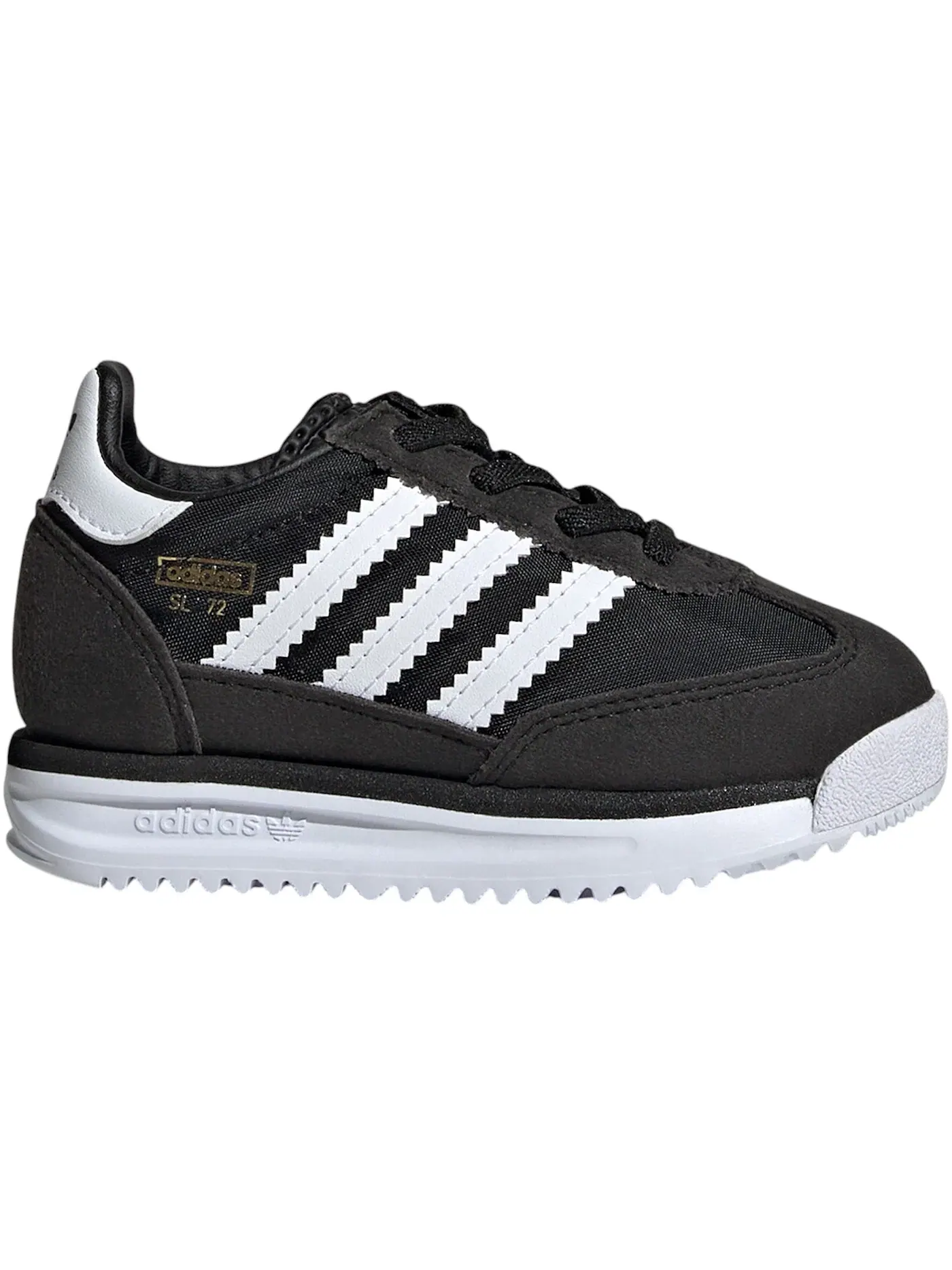 Детские кроссовки Lifestyle Adidas SL 72 RS Elastic Laces — изображение 1 из 1, черный белый синий