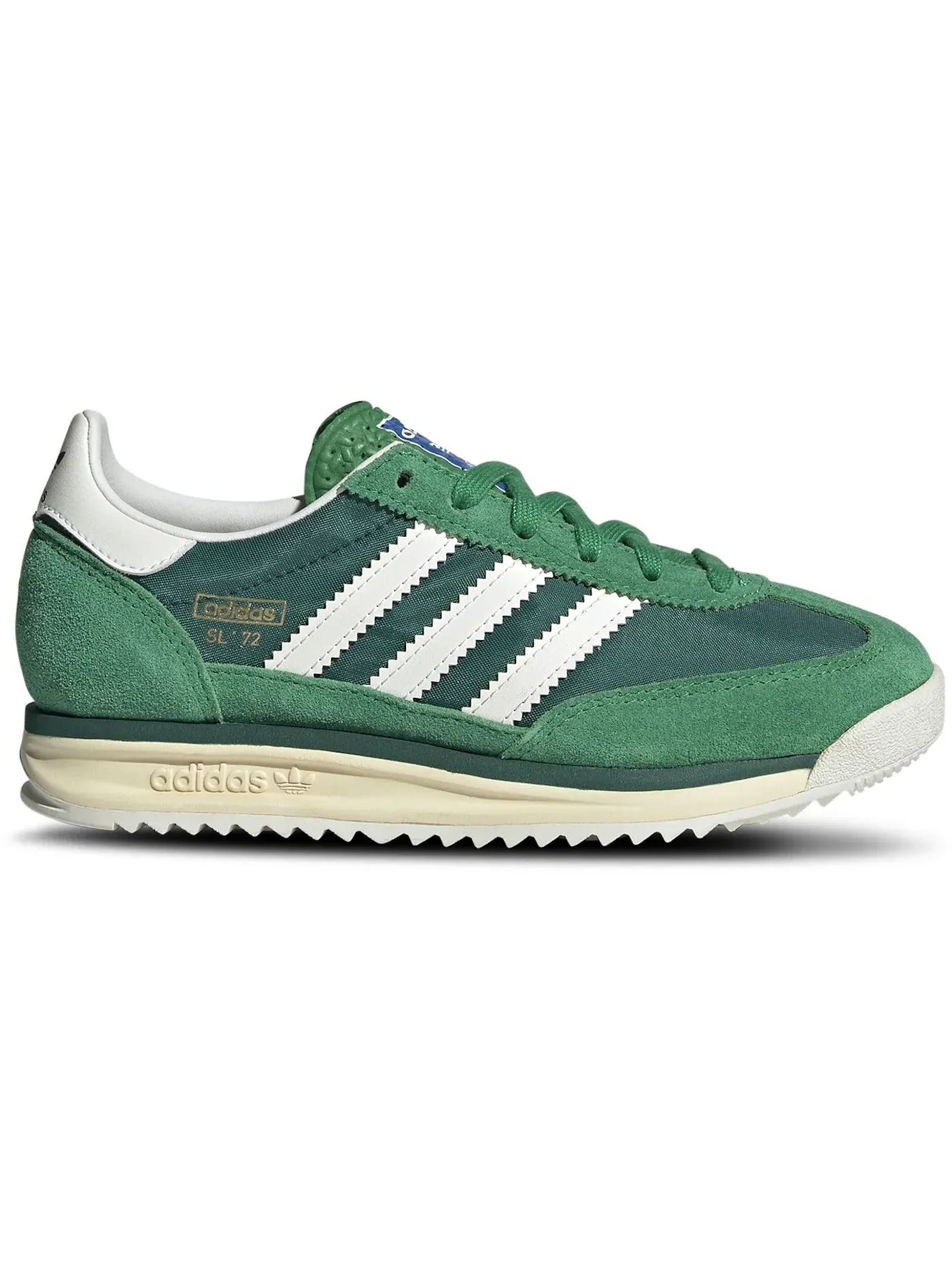 Детские кроссовки Lifestyle Adidas SL 72 RS — изображение 1 из 1, зеленый/белый/зеленый