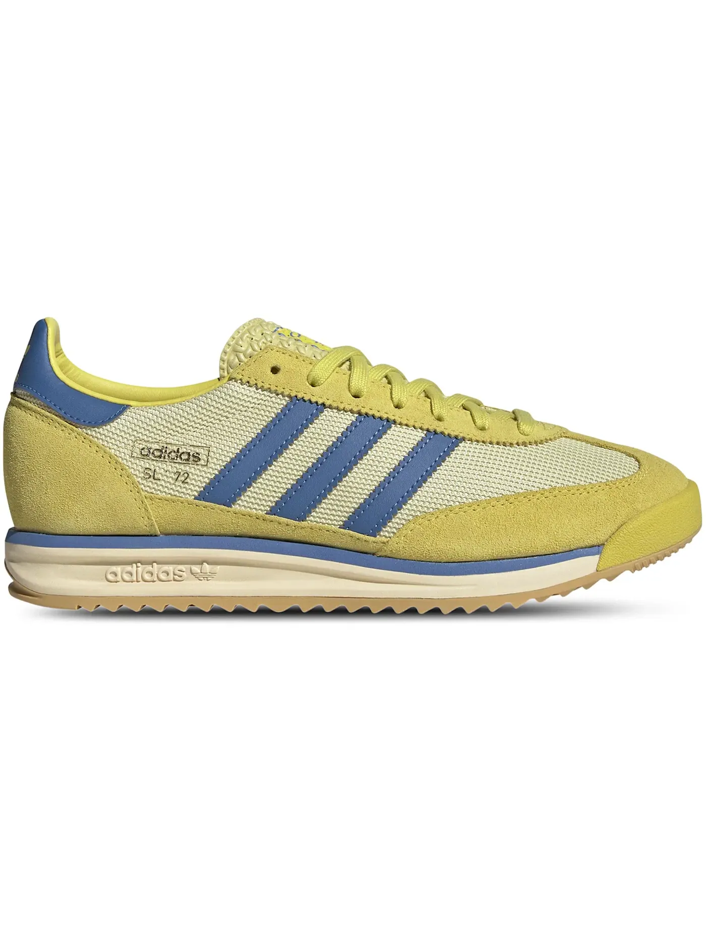 Мужские кроссовки для активного отдыха Adidas SL 72 RS — изображение 1 из 1, синий/желтый