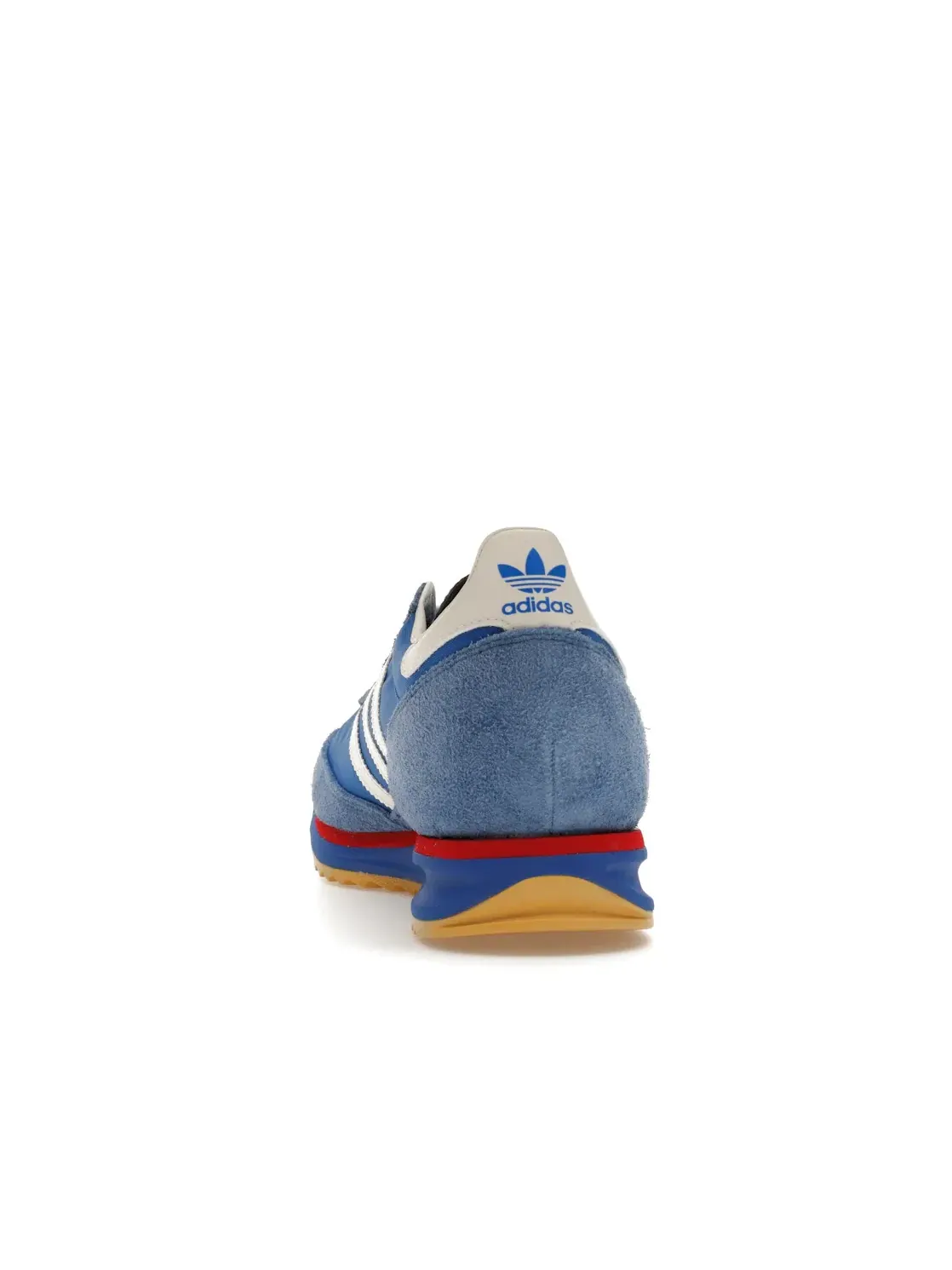 Мужские кроссовки с замшевыми накладками Adidas SL 72 RS — изображение 4 из 4, синий/белый