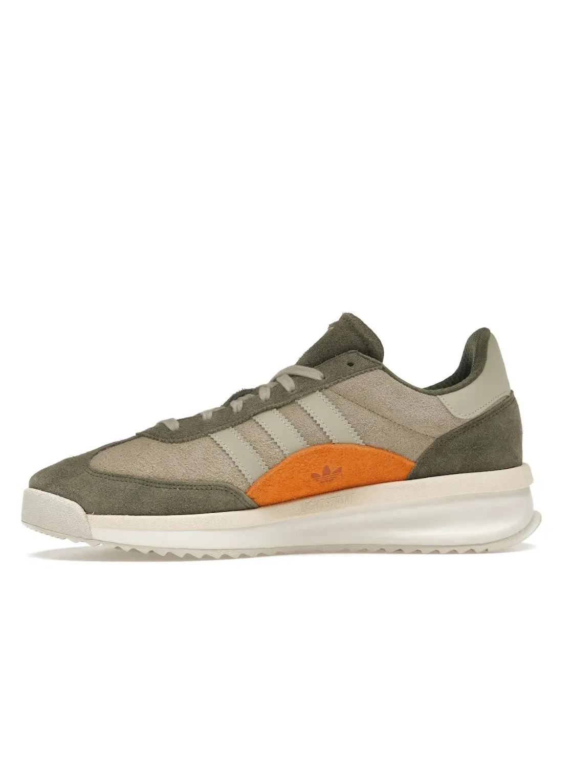 Мужские кроссовки Lifestyle Adidas SL 72 RTN — изображение 3 из 4, оливковый