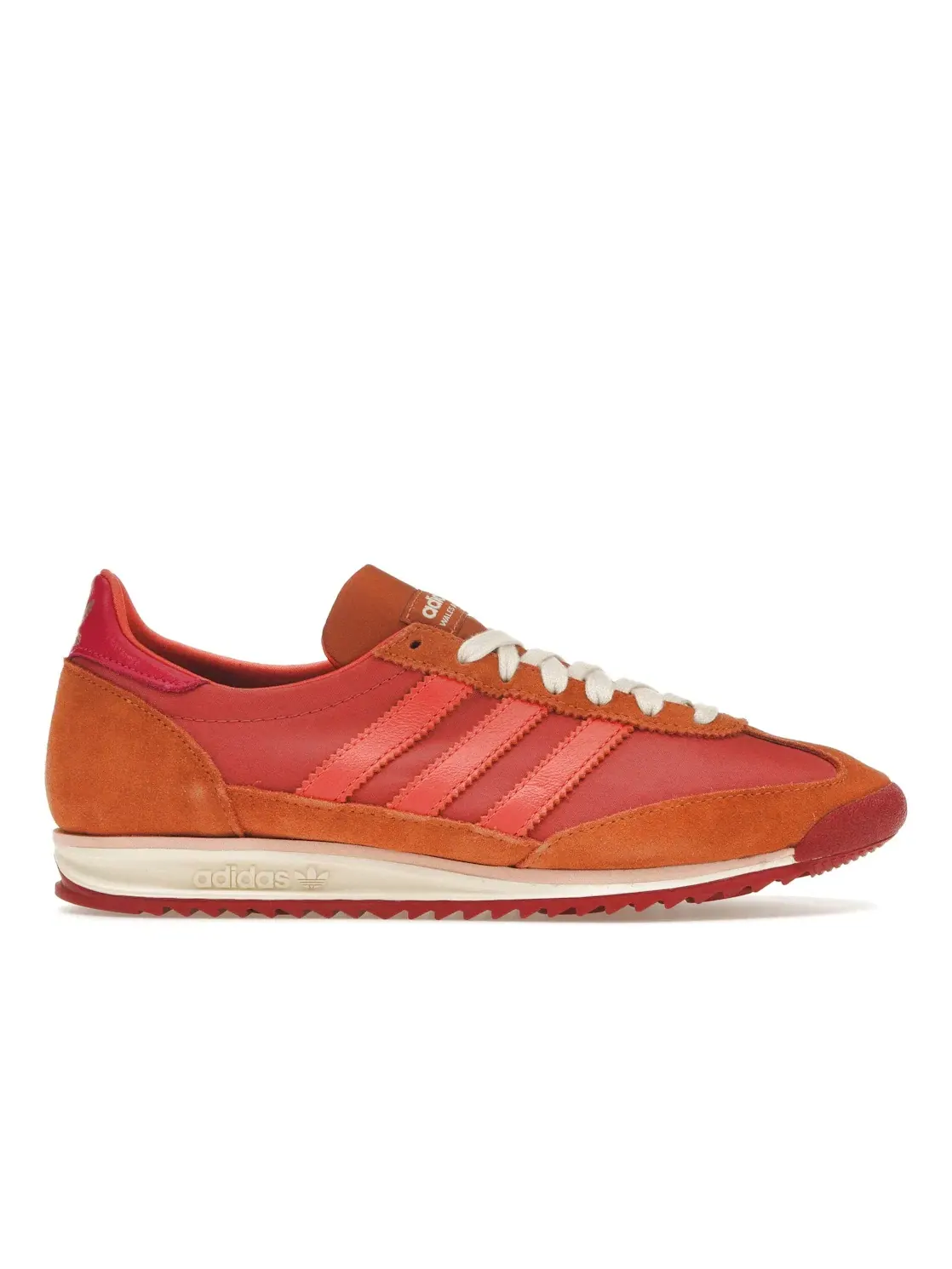 Мужские кроссовки Lifestyle Adidas SL 72 Wales Bonner — изображение 1 из 4, розовый/оранжевый