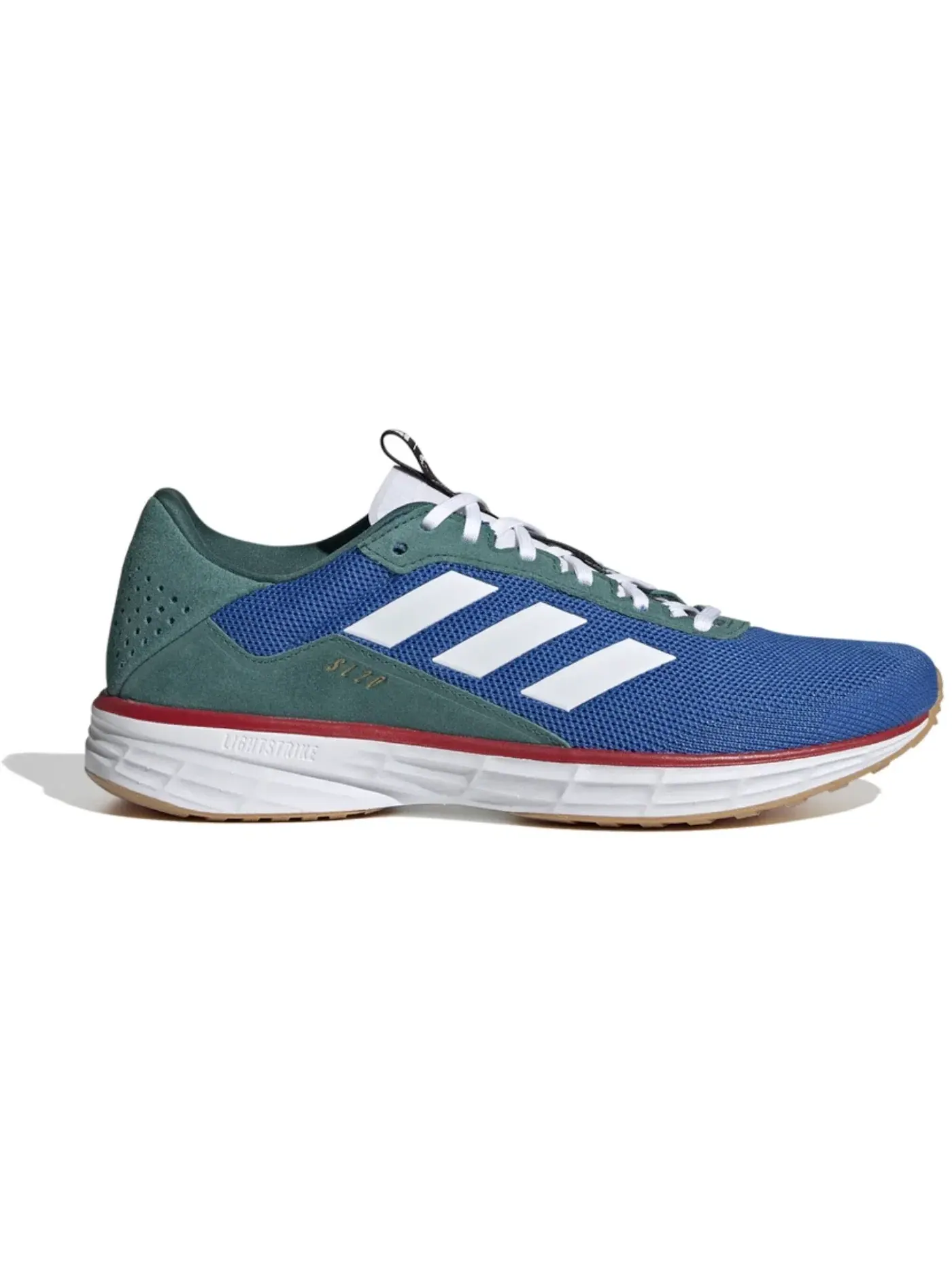 Мужские беговые кроссовки с технологией Boost Adidas SL20 Adidas — изображение 1 из 1, синий/белый/красный