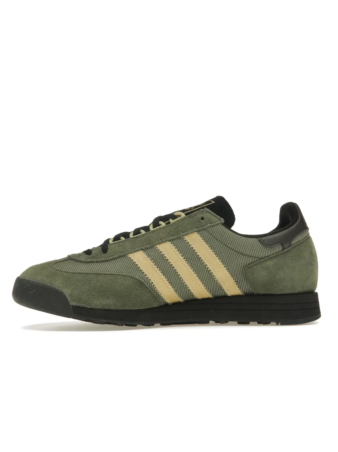 Мужские кроссовки с замшевым и сетчатым верхом Adidas SL83 SPZL — изображение 3 из 4, песочный