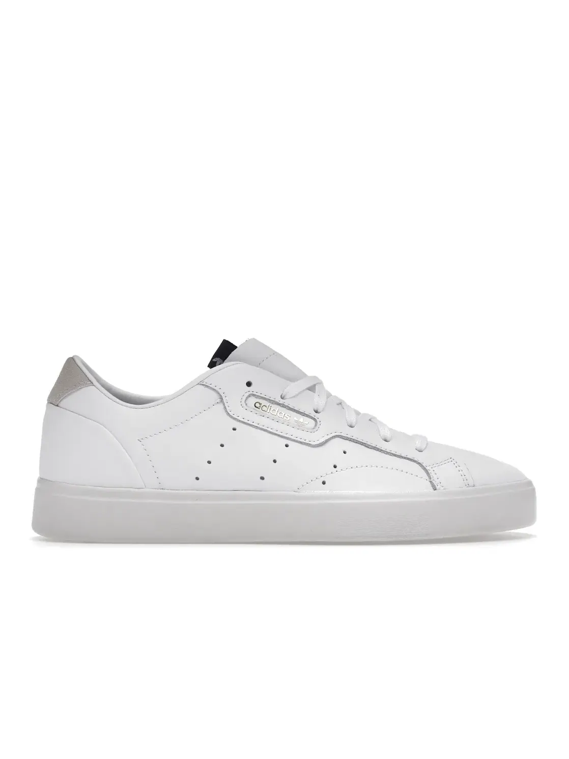 Женские кроссовки Lifestyle с модельным названием Adidas Sleek Adidas — изображение 1 из 4, белый/белый/белый