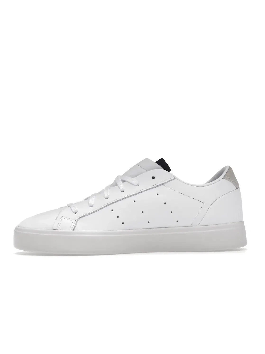 Женские кроссовки Lifestyle с модельным названием Adidas Sleek Adidas — изображение 3 из 4, белый/белый/белый