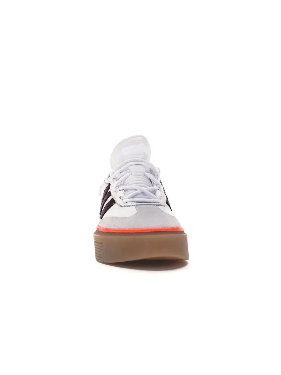 Женские кроссовки с замшевыми вставками Adidas Sleek Super 72 Beyonce Ivy Park — изображение 2 из 4, белый//серый