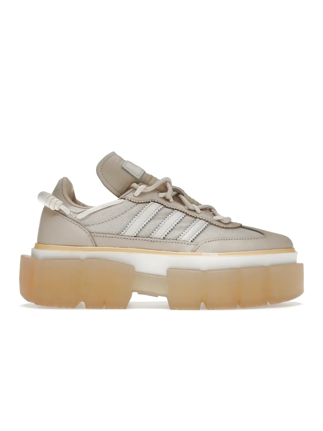 Женские кроссовки lifestyle Sleek Super Adidas — изображение 1 из 4, песочный желтый белый