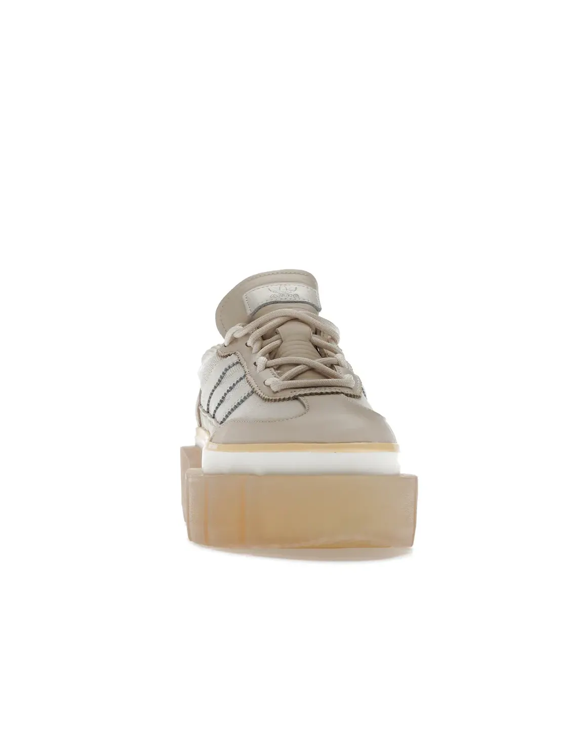 Женские кроссовки lifestyle Sleek Super Adidas — изображение 2 из 4, песочный желтый белый