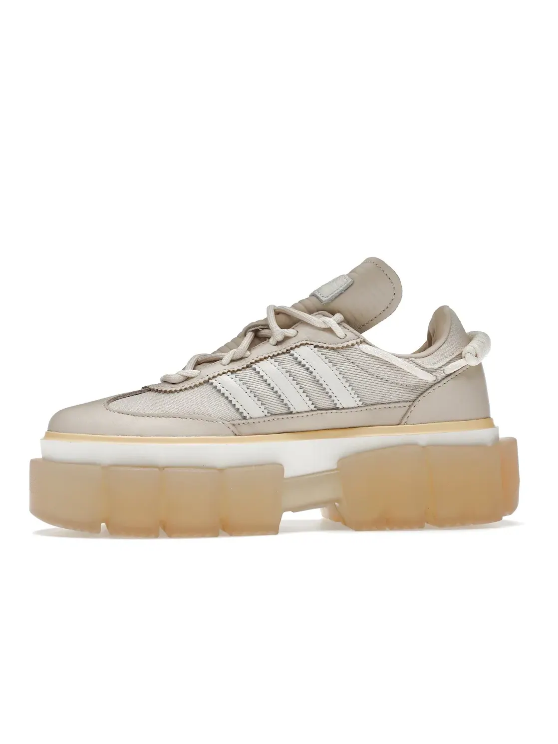 Женские кроссовки lifestyle Sleek Super Adidas — изображение 3 из 4, песочный желтый белый