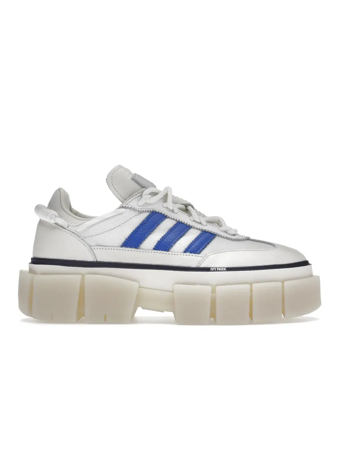 Женские кроссовки Lifestyle с принтом Sleek Super Adidas — изображение 1 из 4, белый/синий