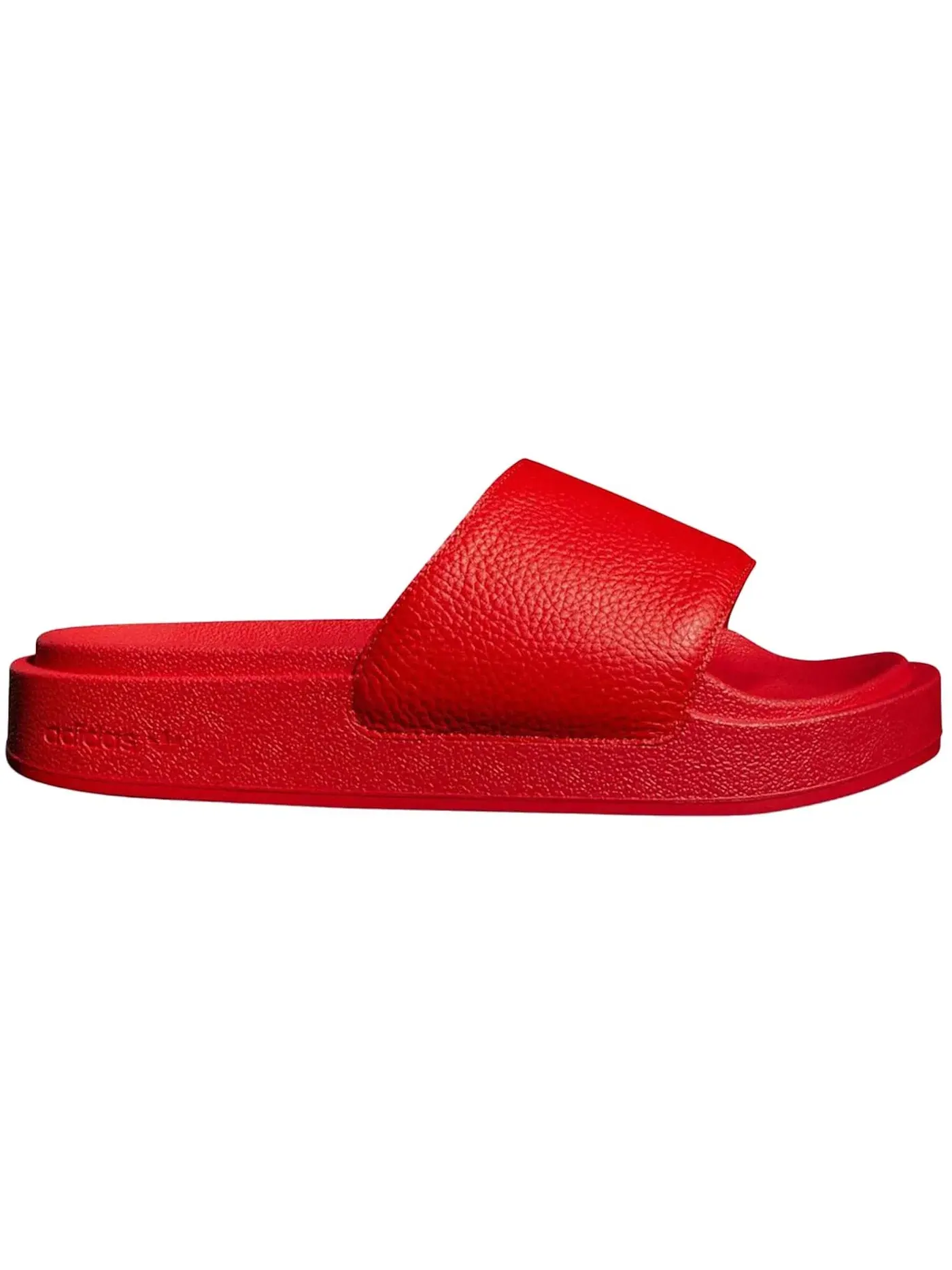 Женские шлепанцы с принтом Adidas Swim Slide Beyonce Ivy Park Ivy Heart — изображение 1 из 1, красный/красный/красный