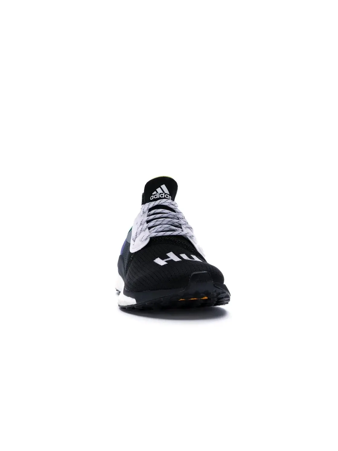 Мужские кроссовки Lifestyle Solar Hu Glide Adidas — изображение 2 из 4, белый черный зеленый