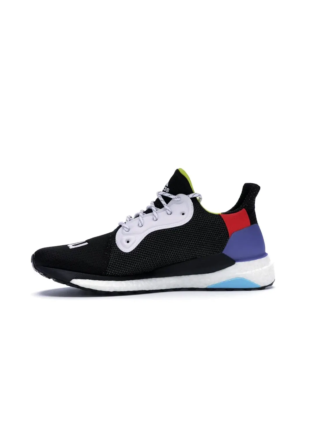 Мужские кроссовки Lifestyle Solar Hu Glide Adidas — изображение 3 из 4, белый черный зеленый